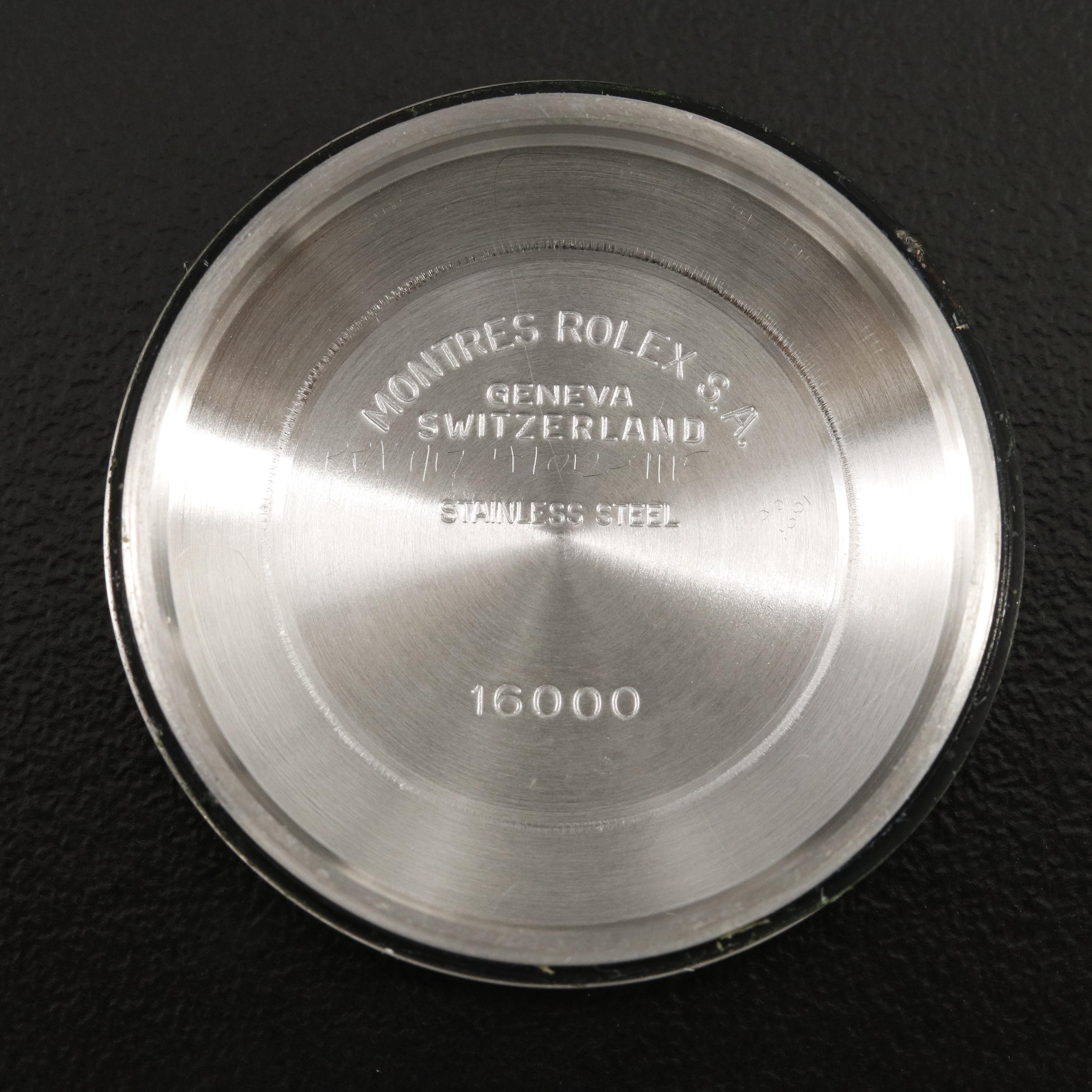 1987 Rolex Datejust Champagne Diamond Dial Watch