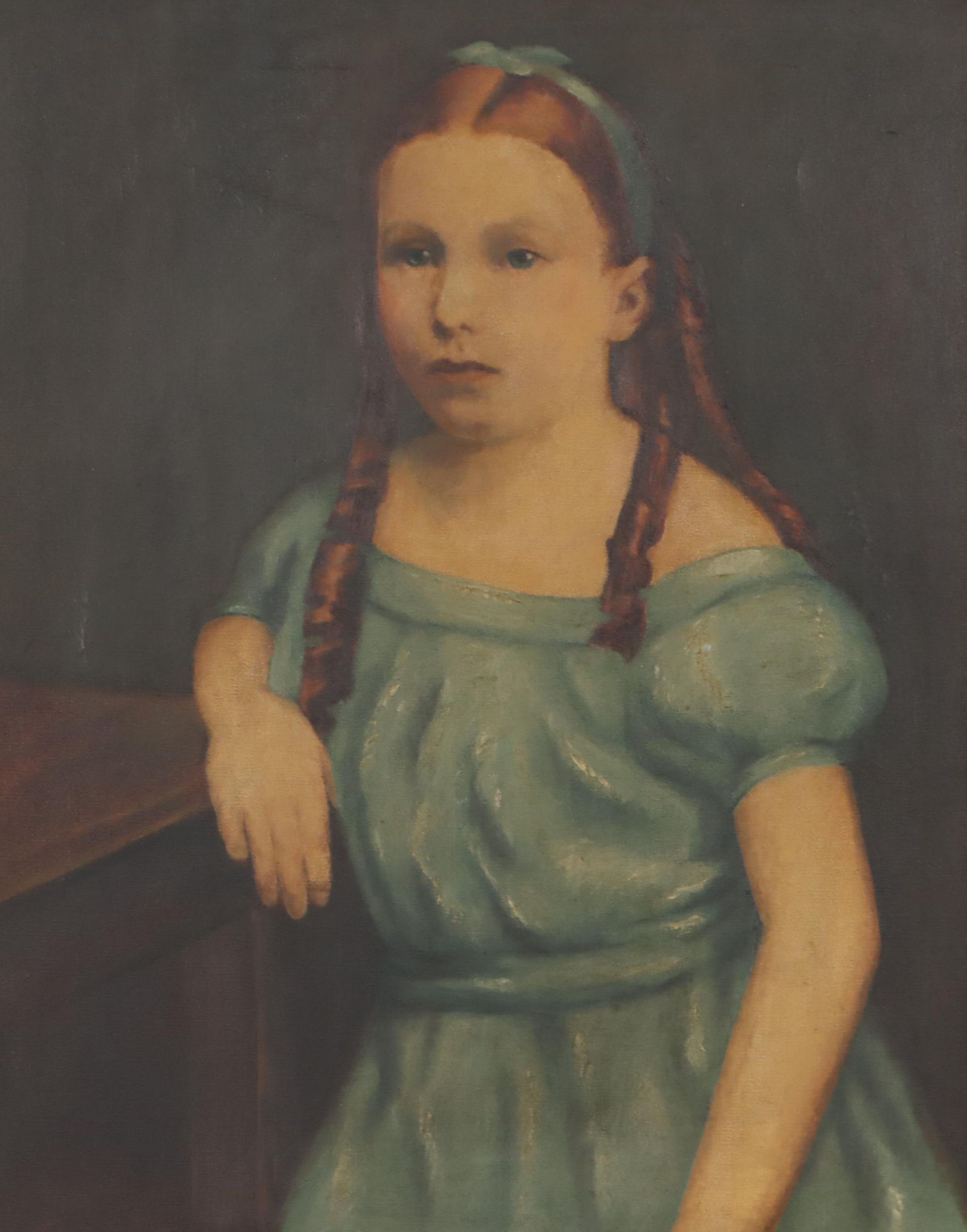Portrait Oil Painting of Child