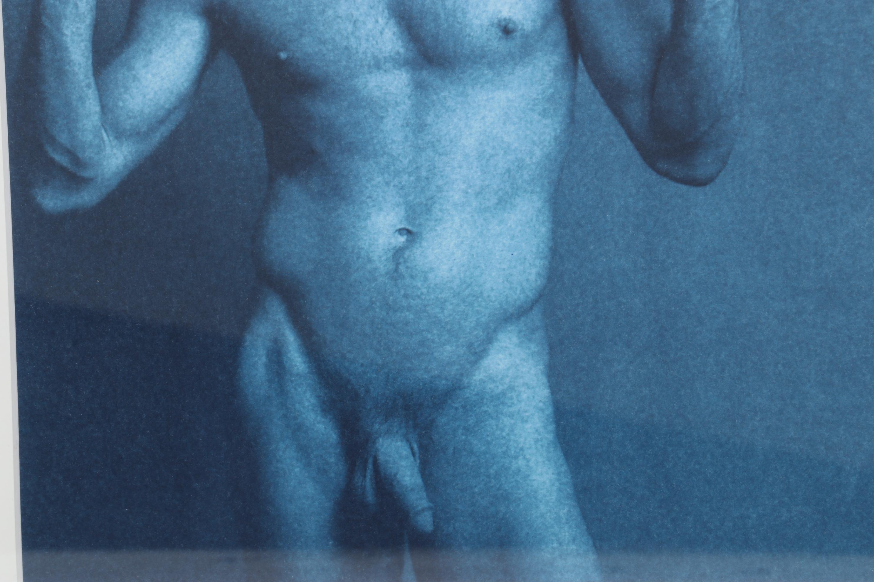 John Dugdale Photogravure "Night's Watch (Hands Up)," 2002