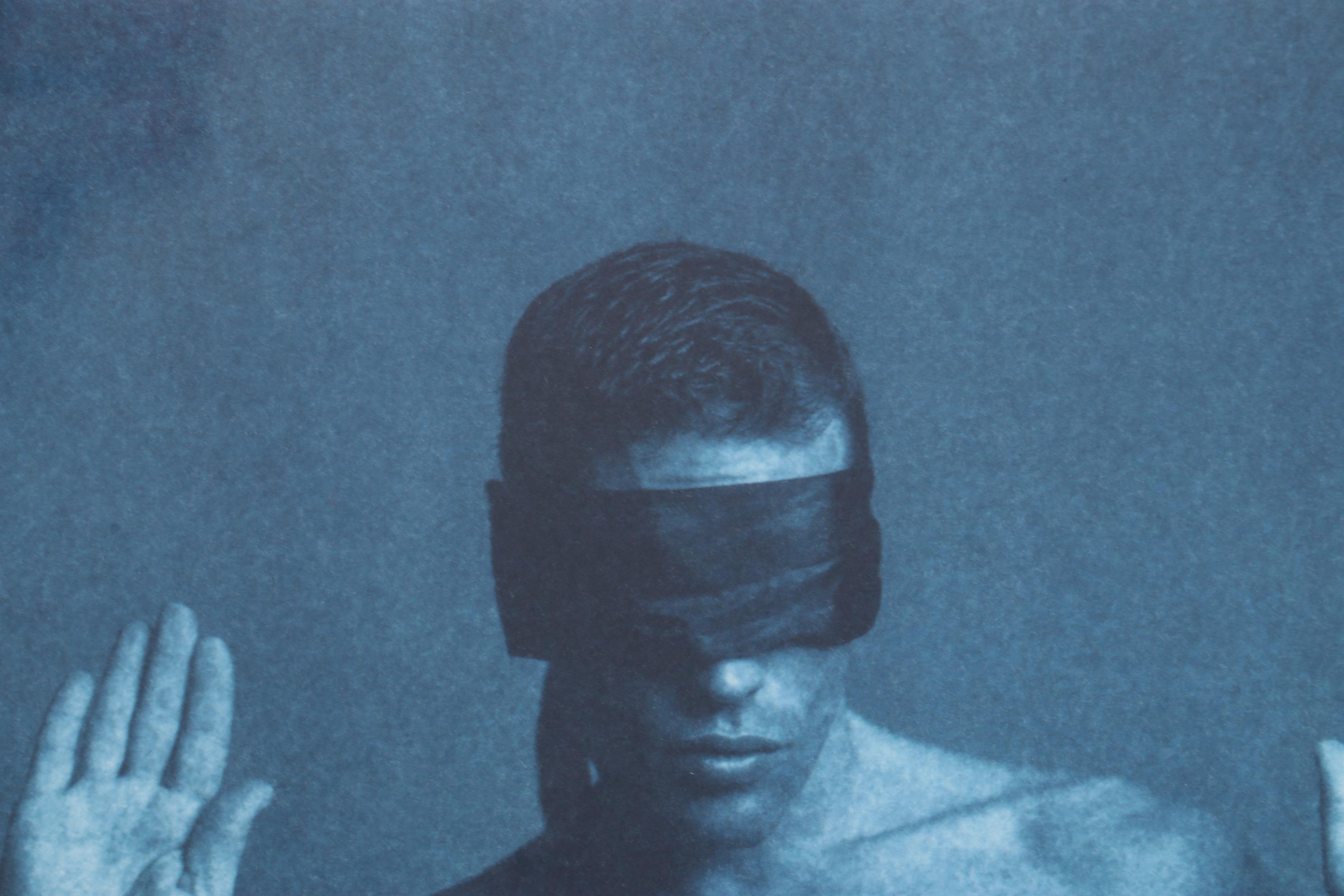 John Dugdale Photogravure "Night's Watch (Hands Up)," 2002