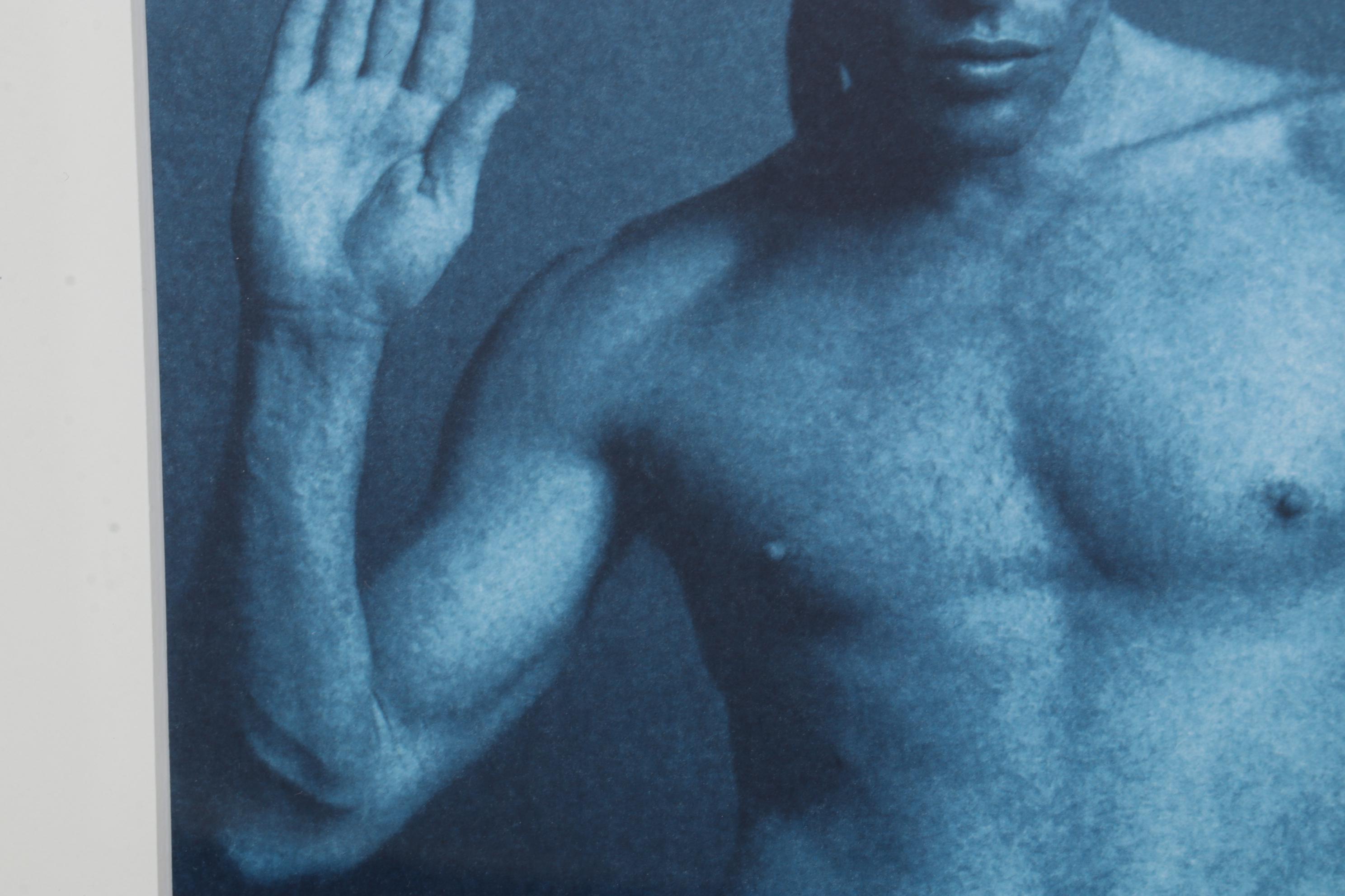 John Dugdale Photogravure "Night's Watch (Hands Up)," 2002