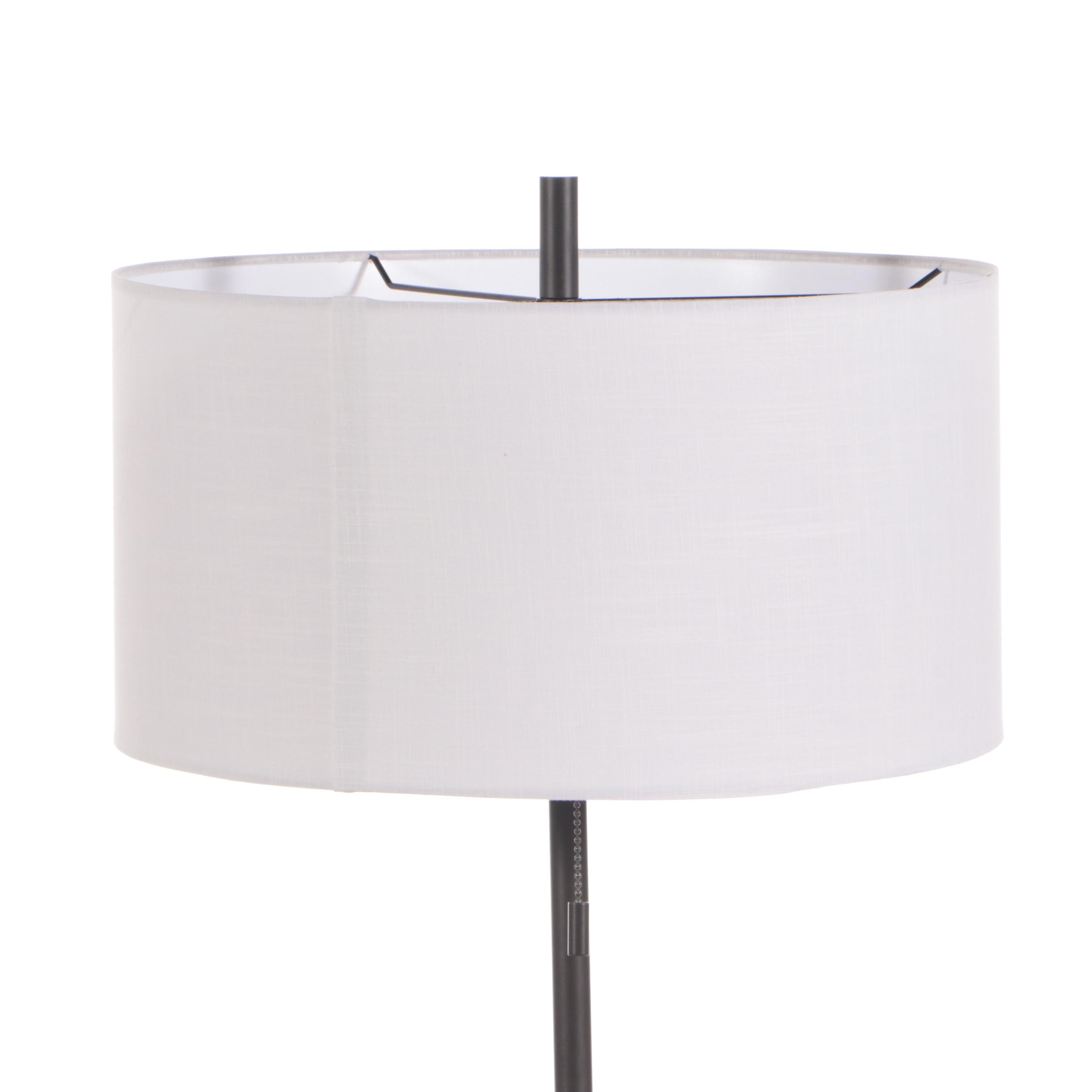 Project 62 Floor Lamp with Wood Block Base