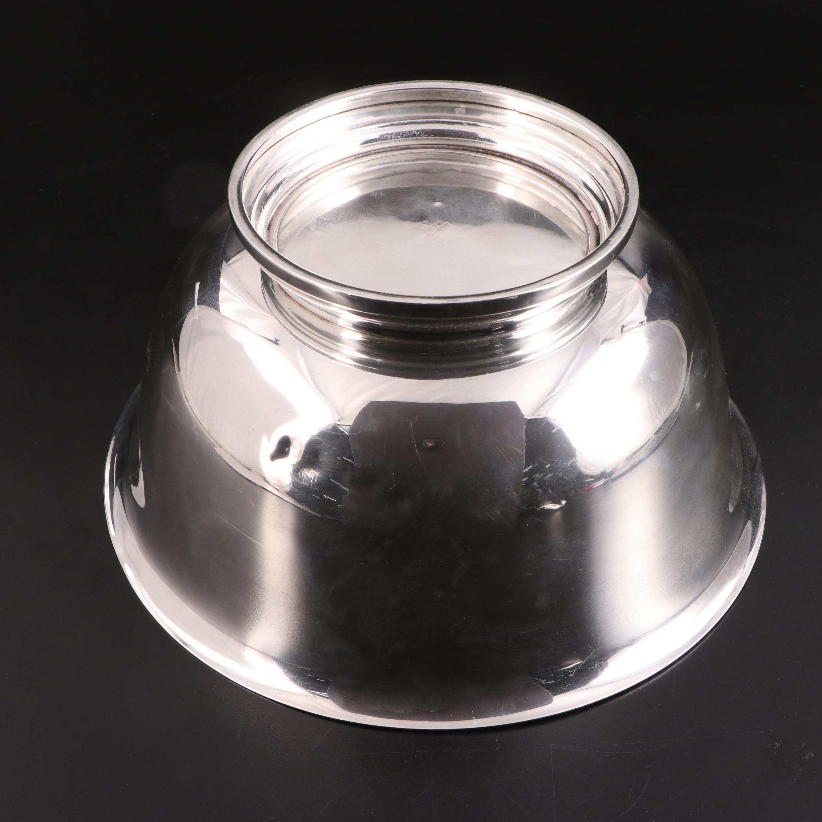 Manchester Sterling Silver Champagne Cocktail Challenge Trophy, Mid-20th Century