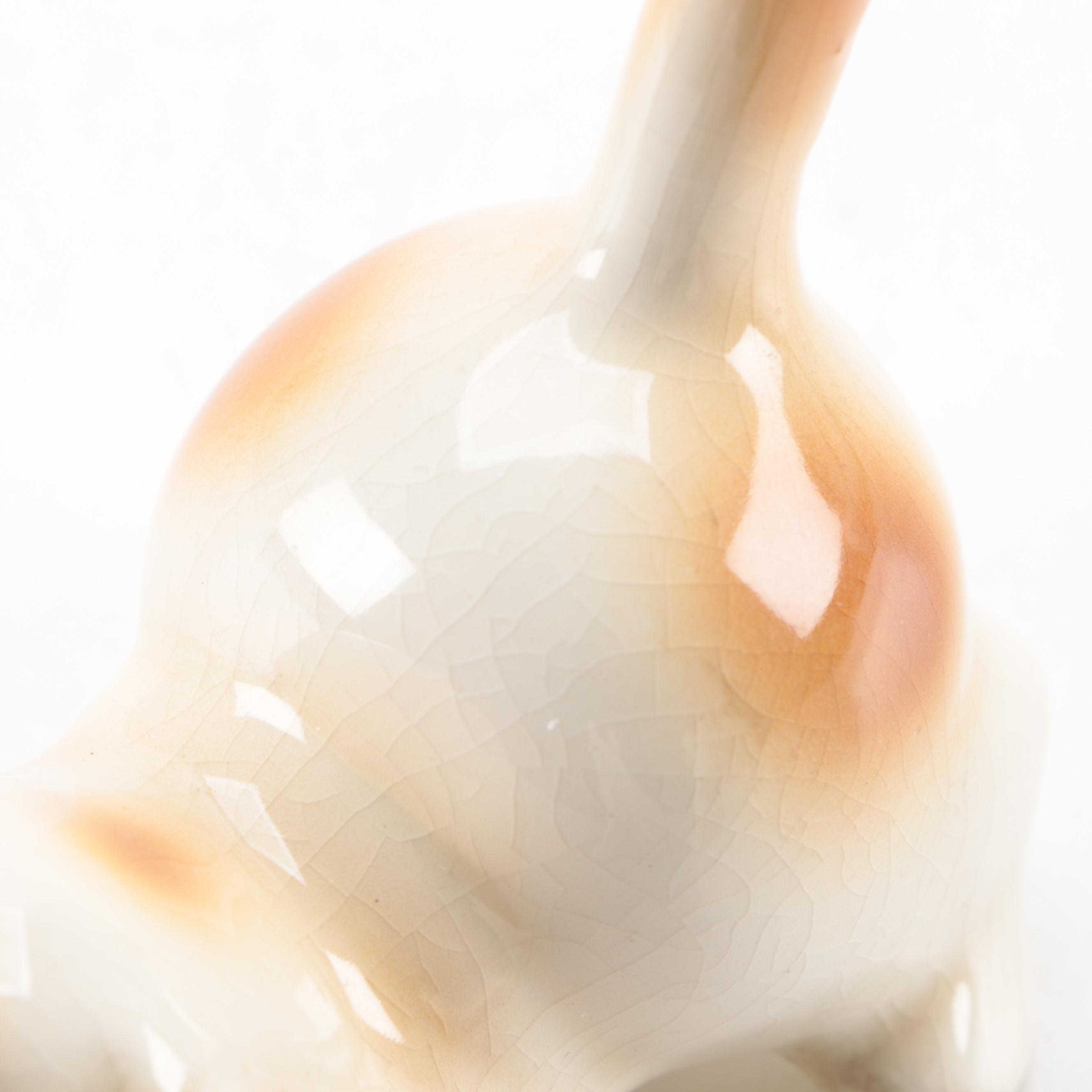 Norleans Spaniel and Other Japanese Ceramic and Plastic Dog Figurines