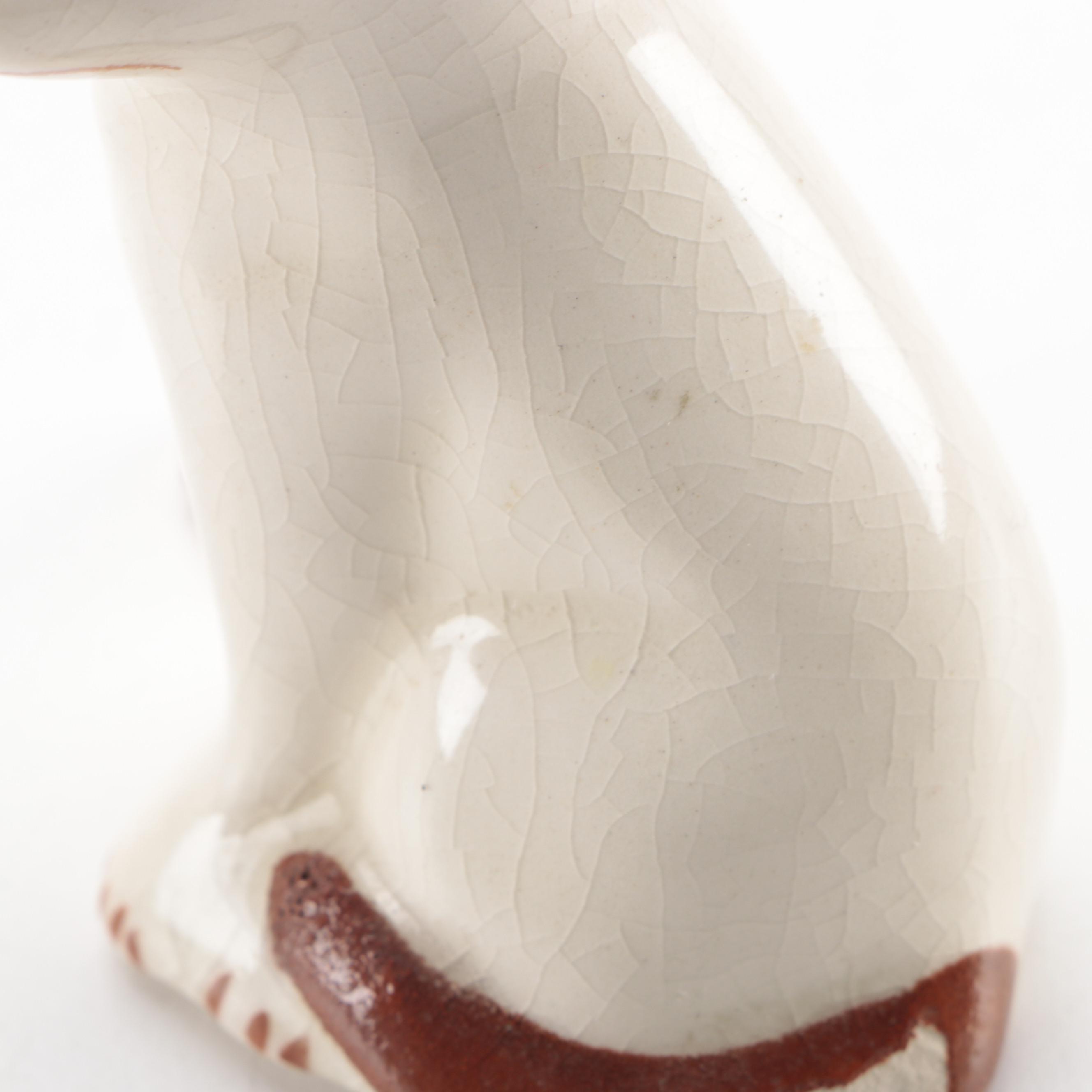 Norleans Spaniel and Other Japanese Ceramic and Plastic Dog Figurines