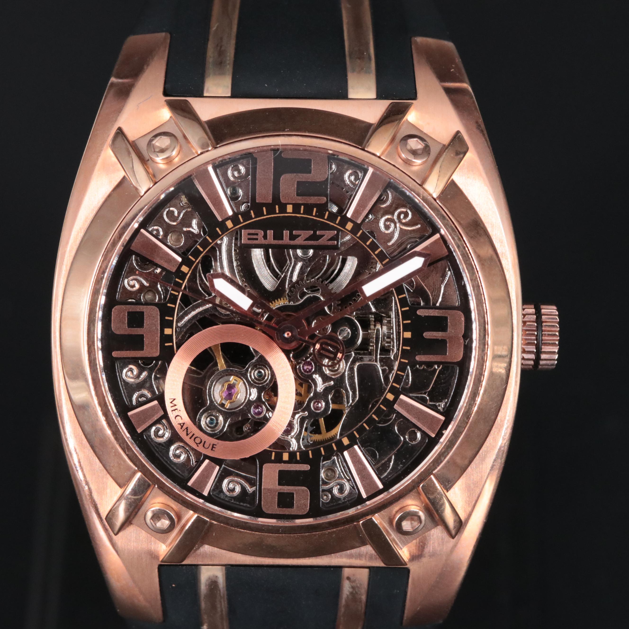 BUZZ Stainless Steel Automatic Watch