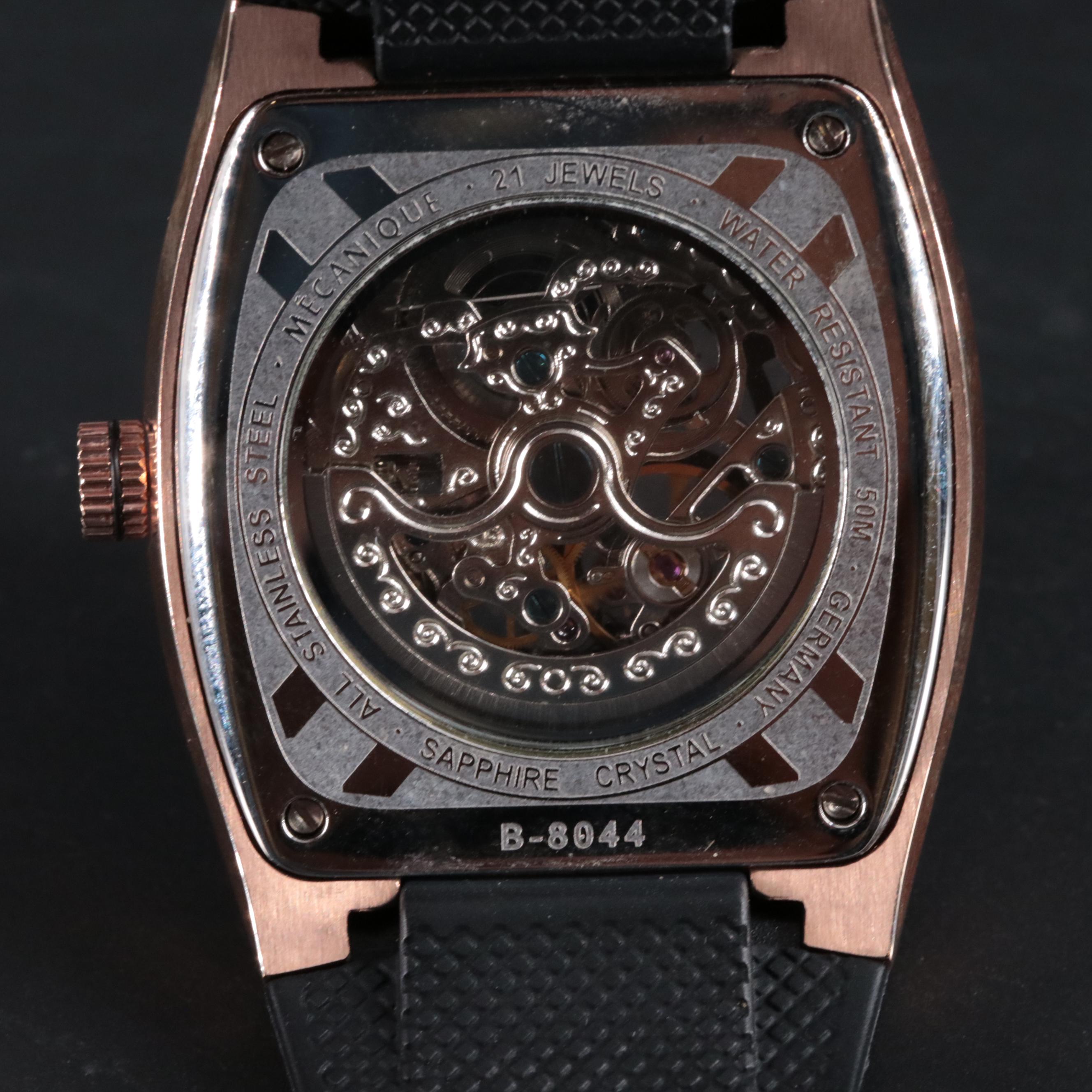 BUZZ Stainless Steel Automatic Watch