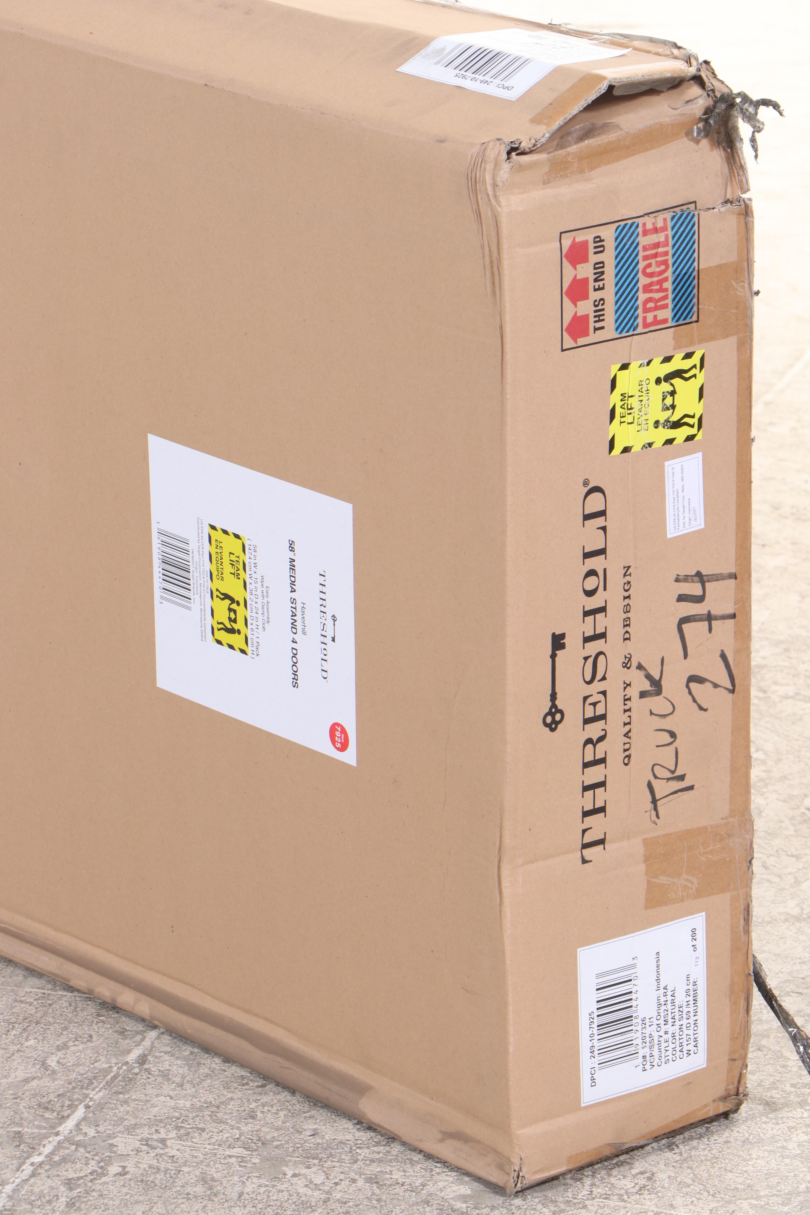 Threshold Haverhill Craftsman Style 50" Media Stand