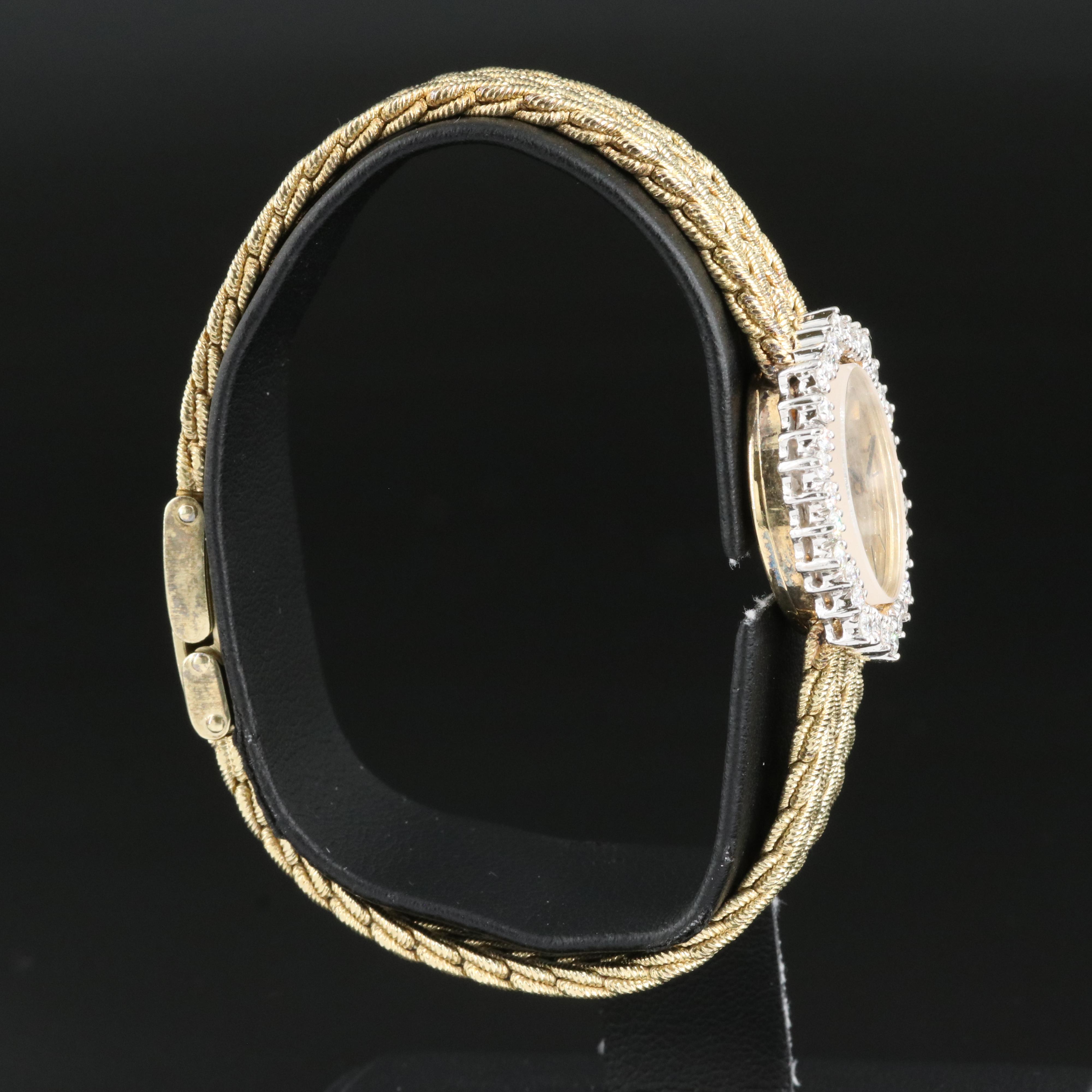 Rolex 14K 1.05 CTW Diamond Watch