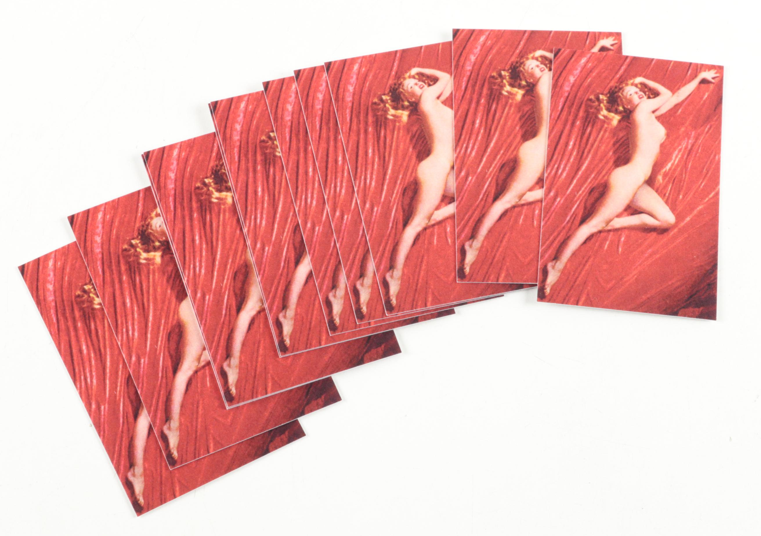 Marilyn Monroe Calendar, Prints and Business Cards Featuring "Golden Dreams"
