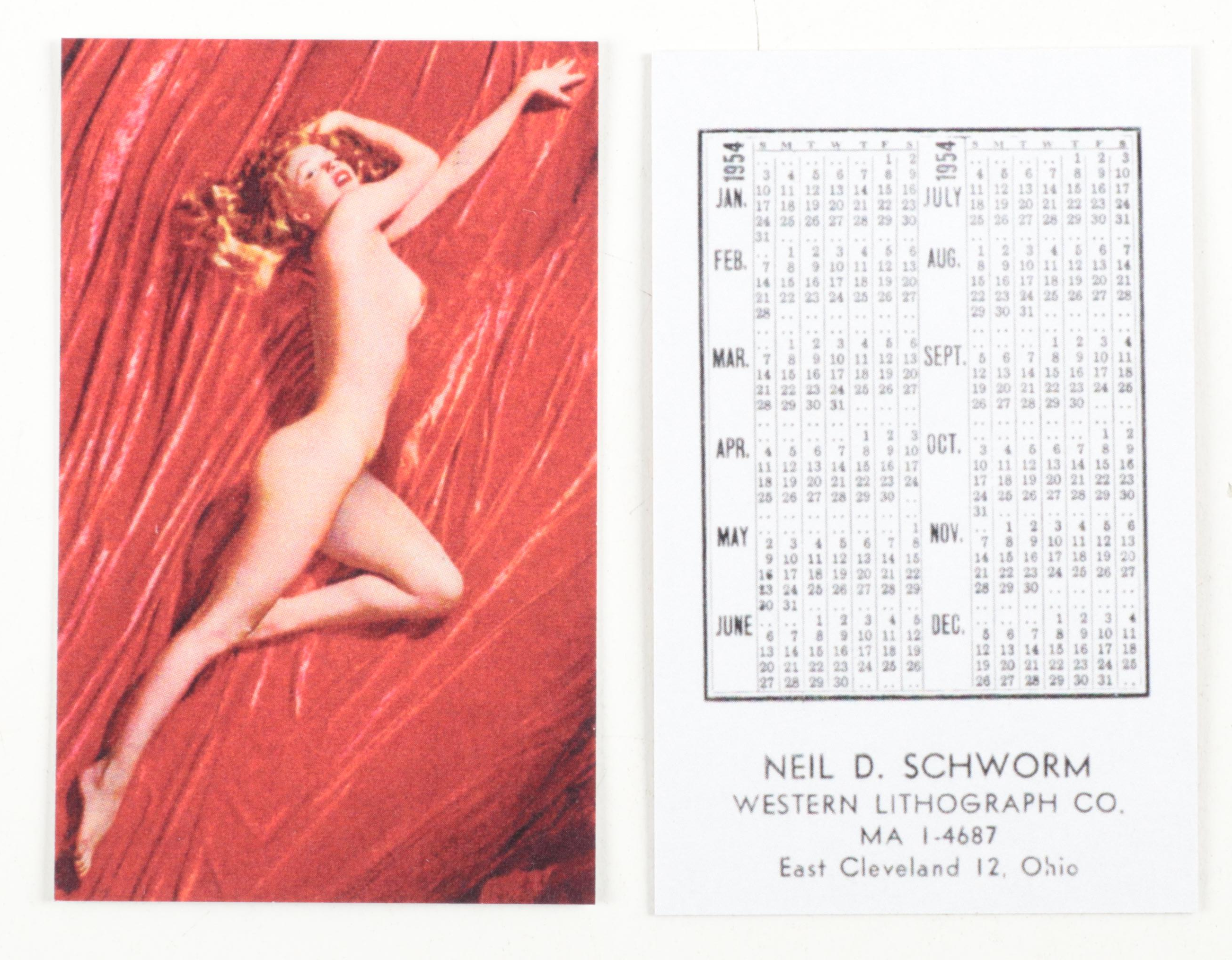 Marilyn Monroe Calendar, Prints and Business Cards Featuring "Golden Dreams"