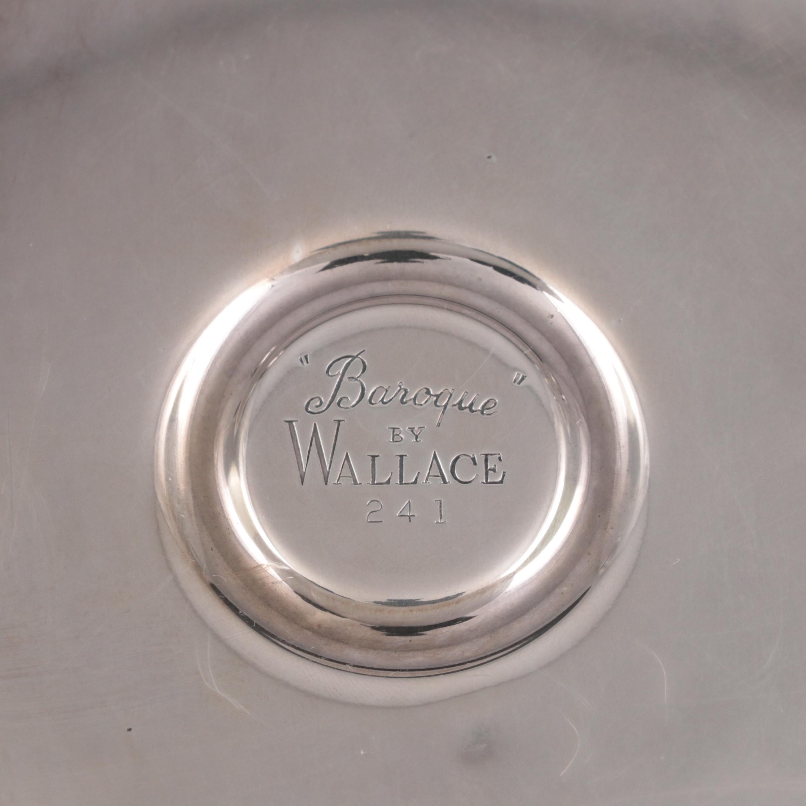 Wallace "Baroque" Silver Plate Trophy Lided Ice Bucket