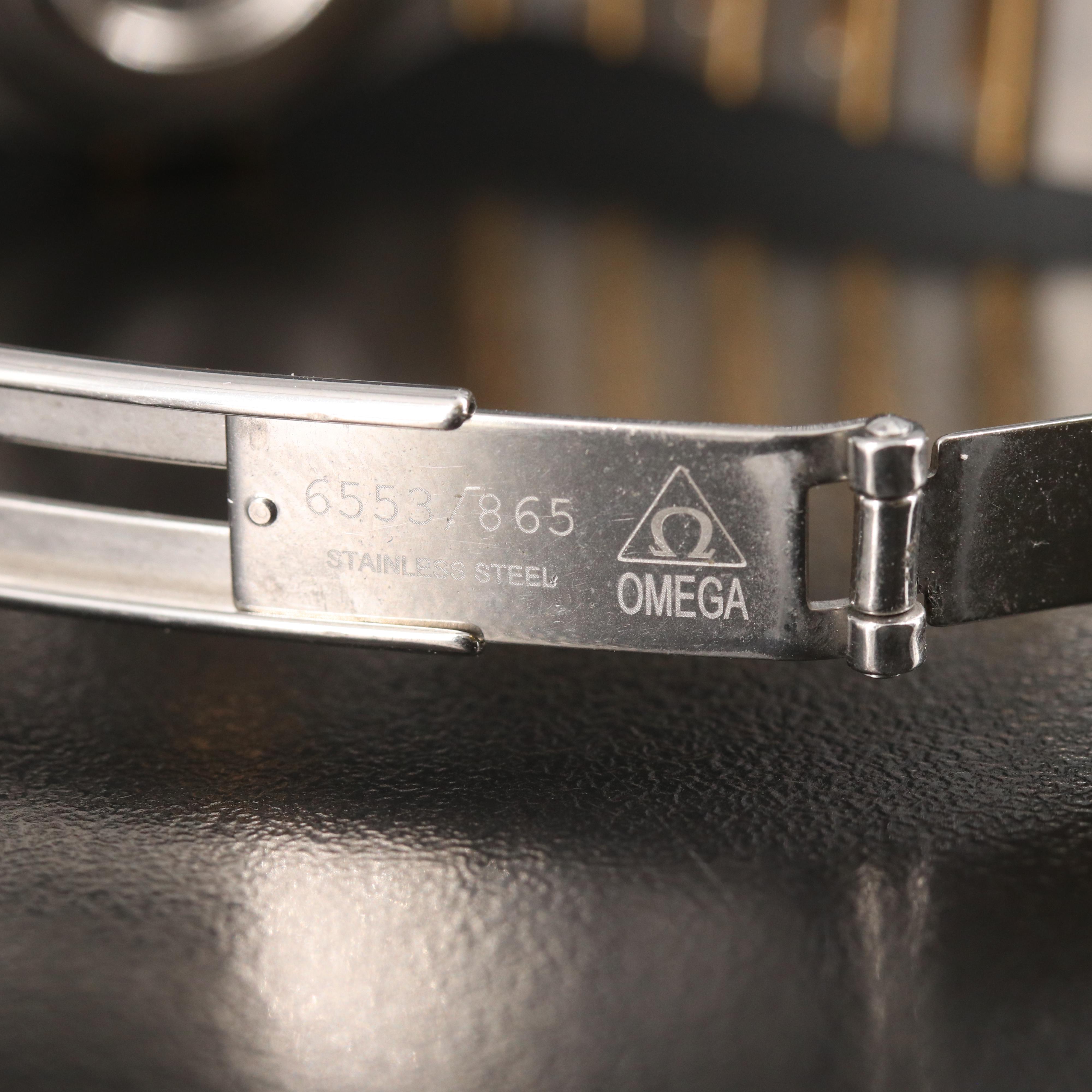 1998 Omega Constellation Diamond, Mother-of-Pearl, 18K and Stainless Watch