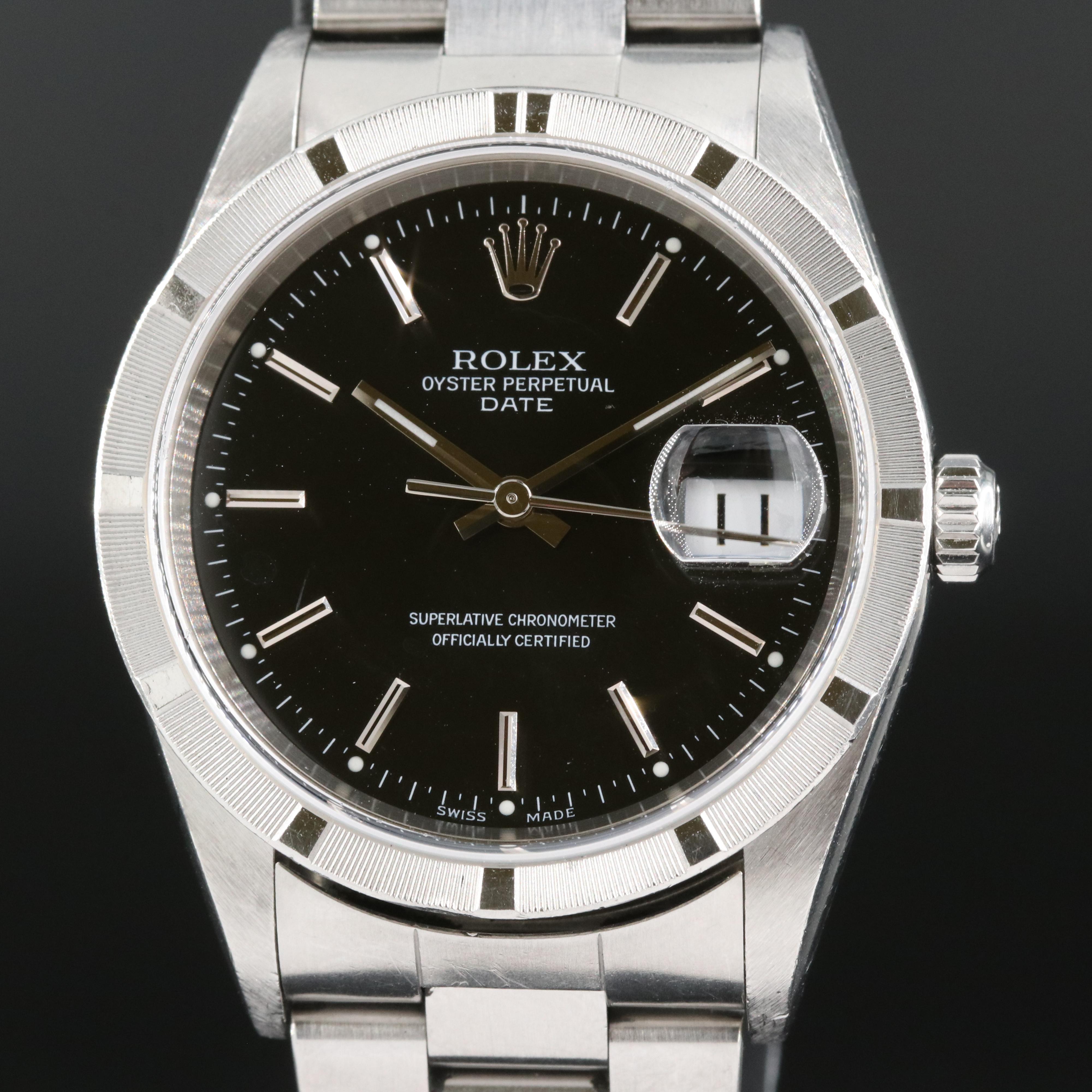 2000 Rolex Oyster Perpetual Date Watch