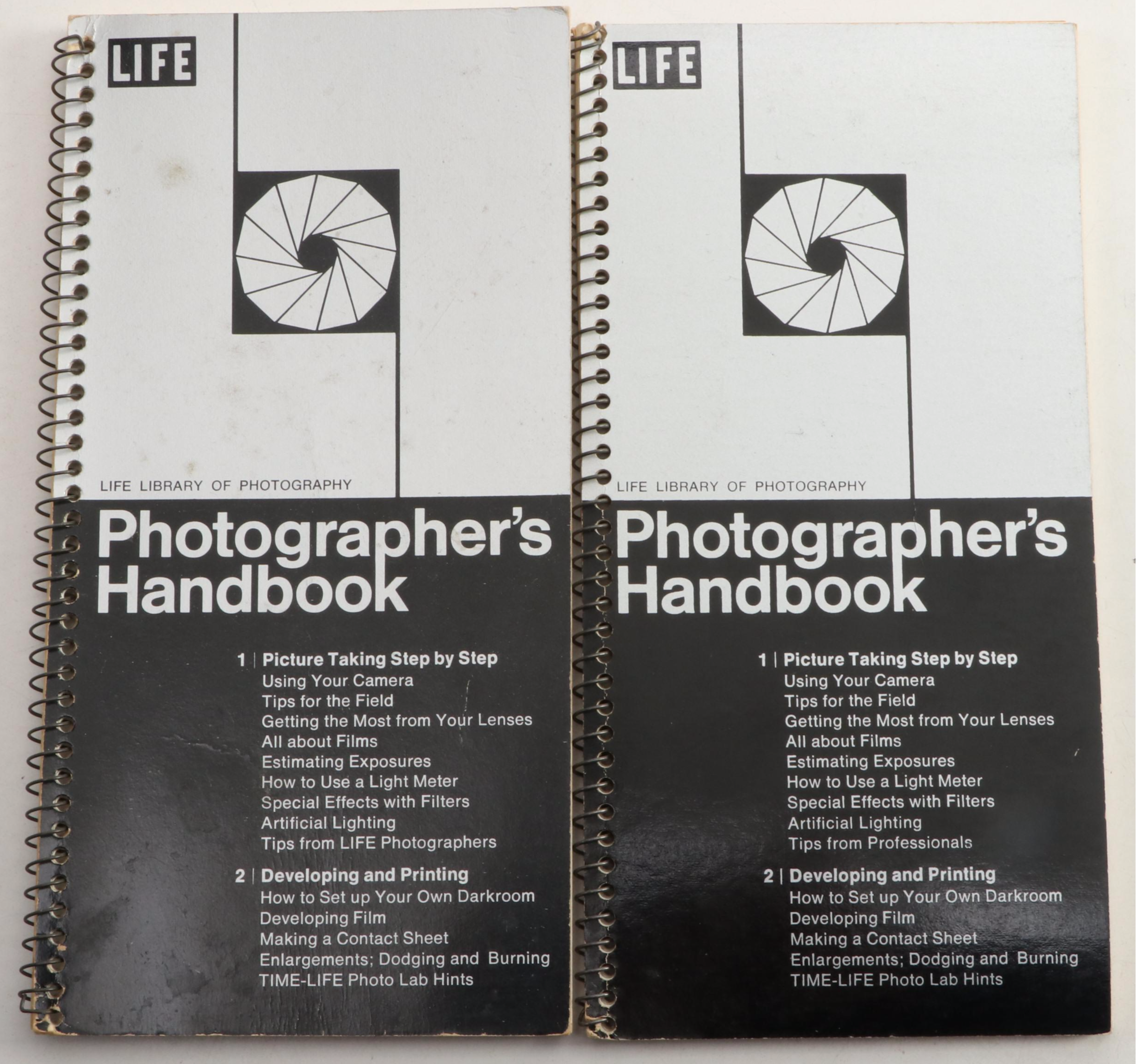 "The Life Library of Photography" Partial Series with "Photographer's Handbook"