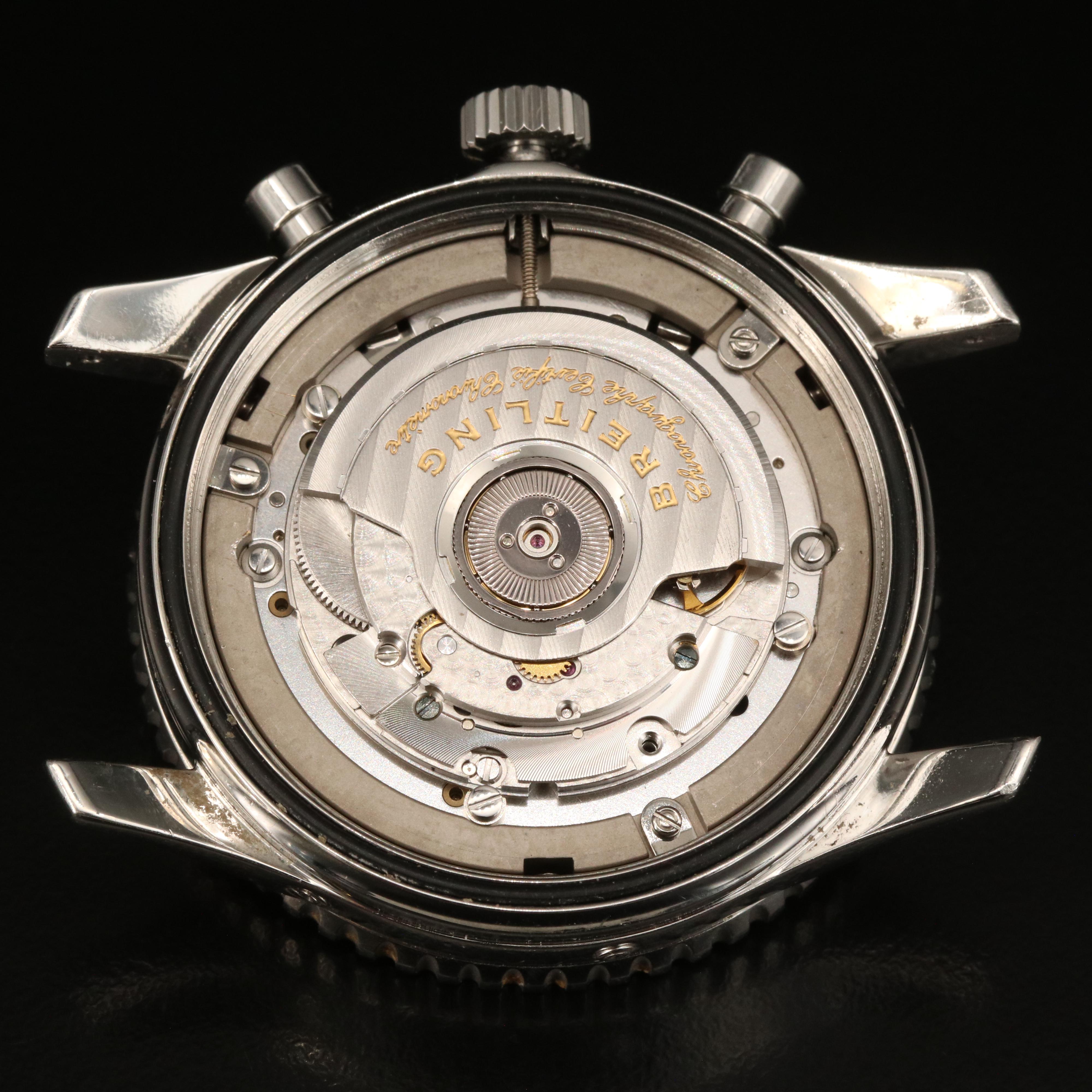 Breitling Navitimer Olympus Triple Date Moonphase Watch