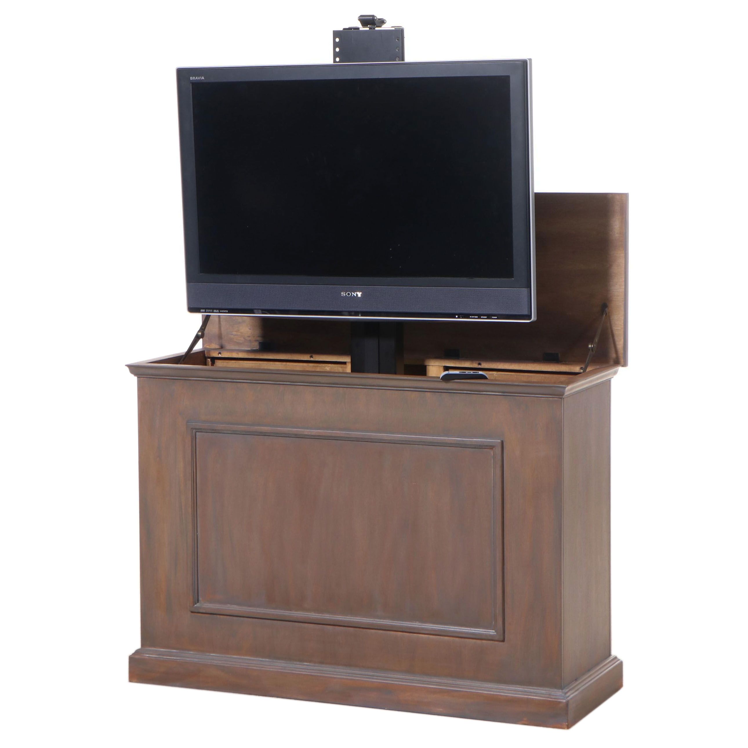 Sony Bravia 40" Flat Screen Television with Remote Lift Cabinet