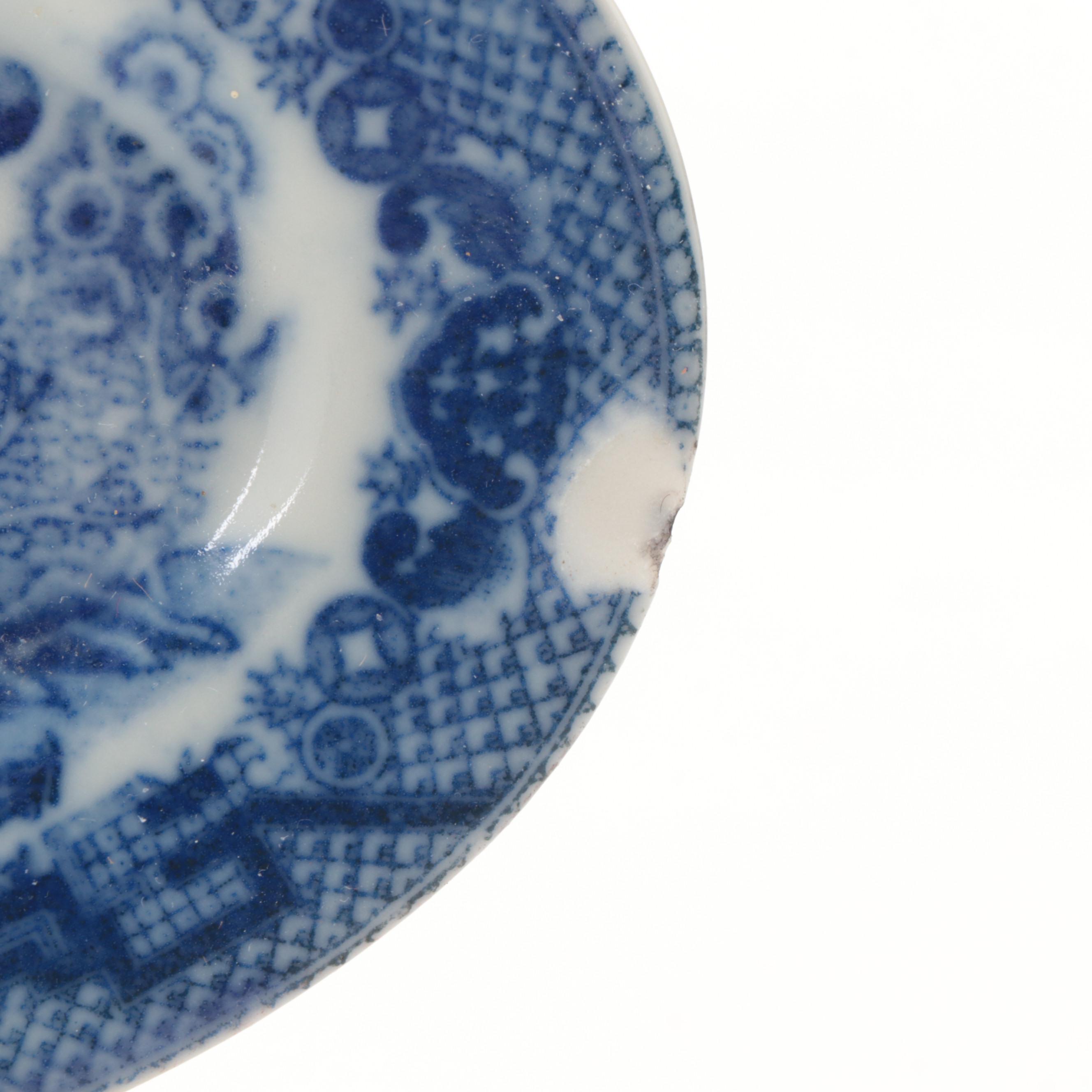 Japanese and Other Blue and White Porcelain Child's Tea Set