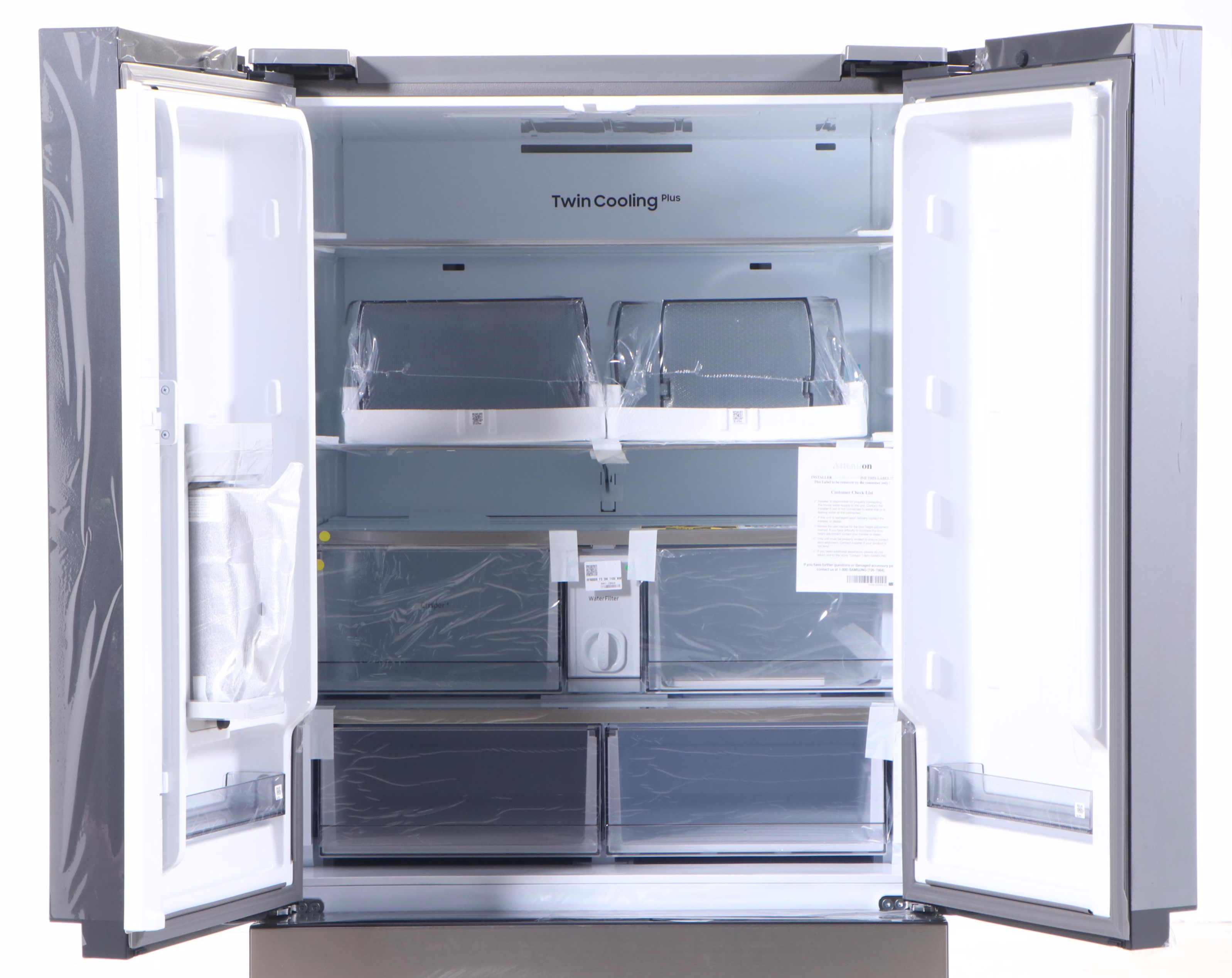 Samsung Bespoke 30 cu. ft. French Door Refrigerator in Stainless Steel