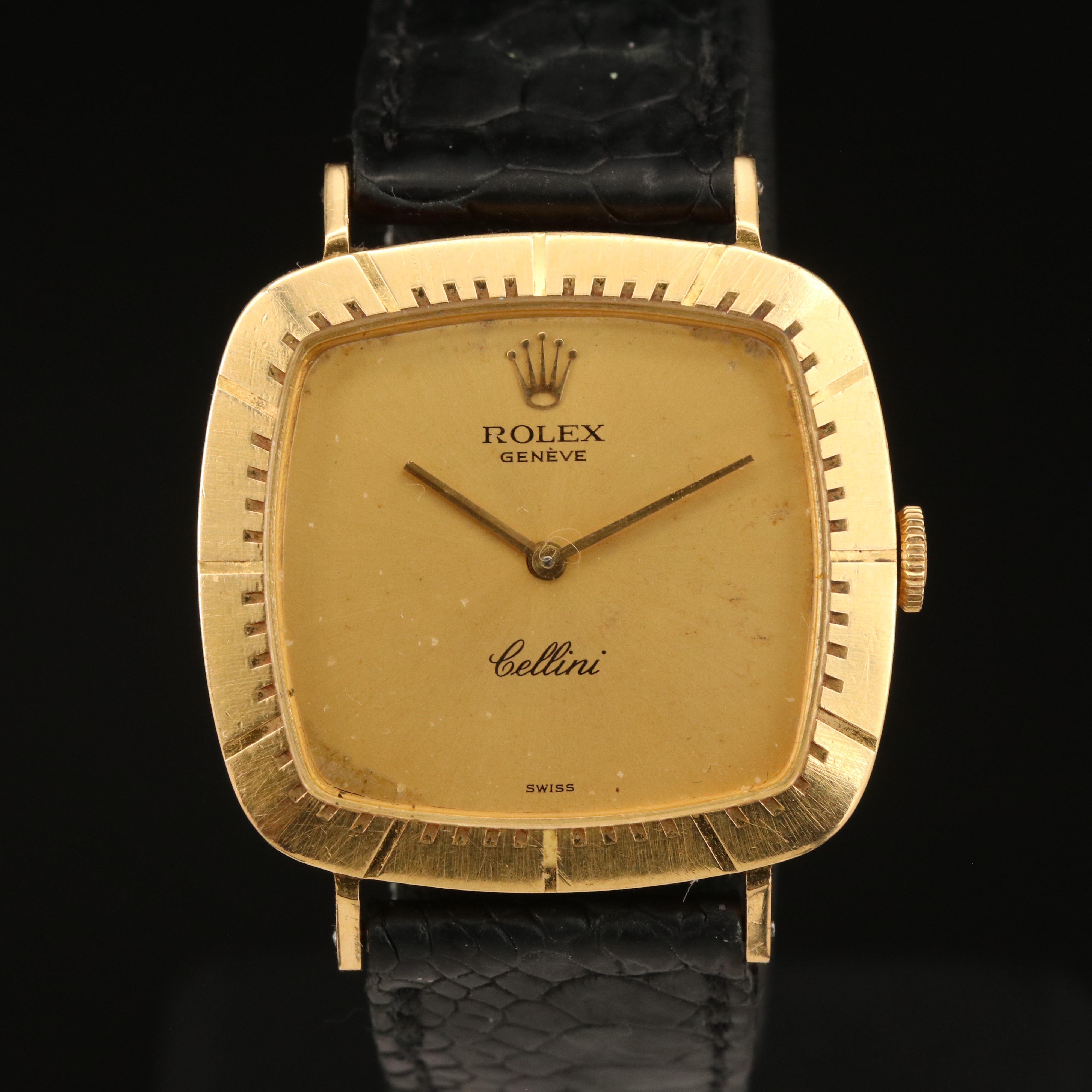 18K Rolex Cellini Watch