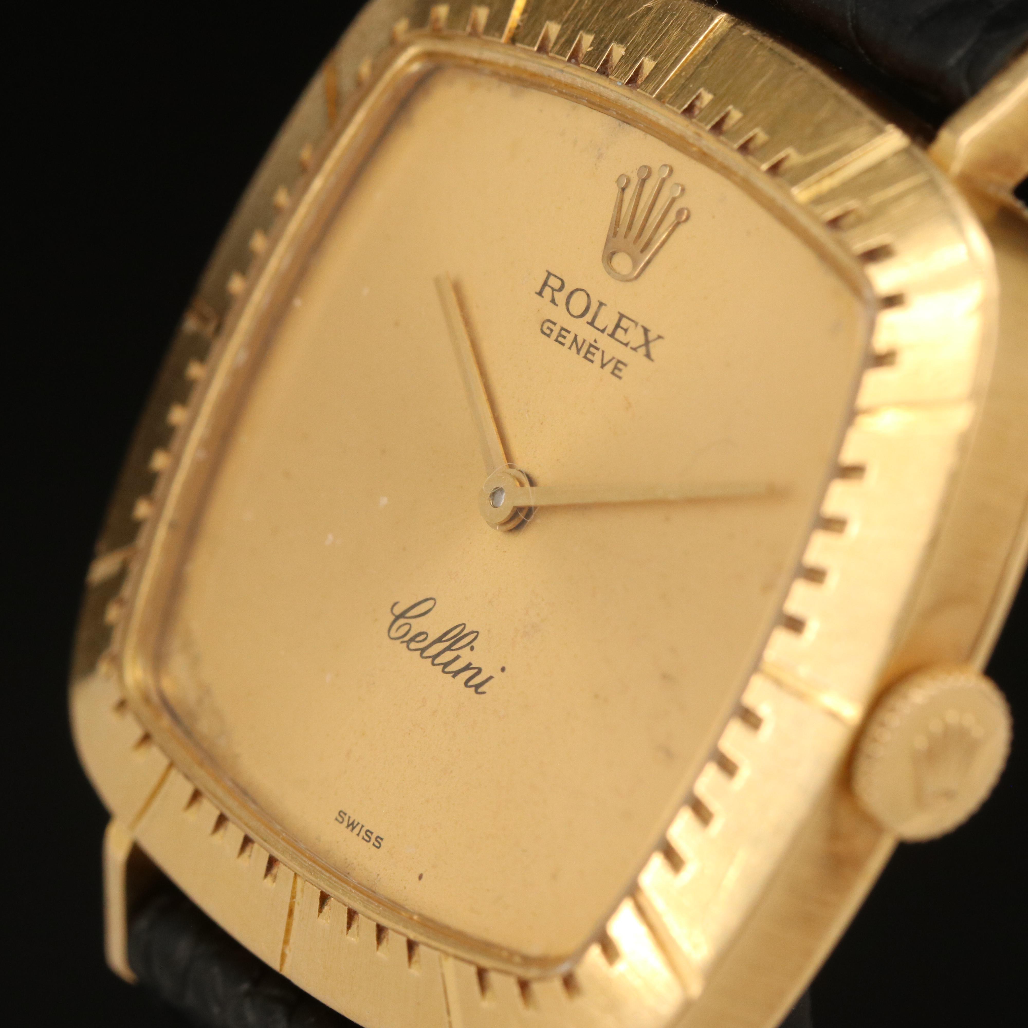 18K Rolex Cellini Watch
