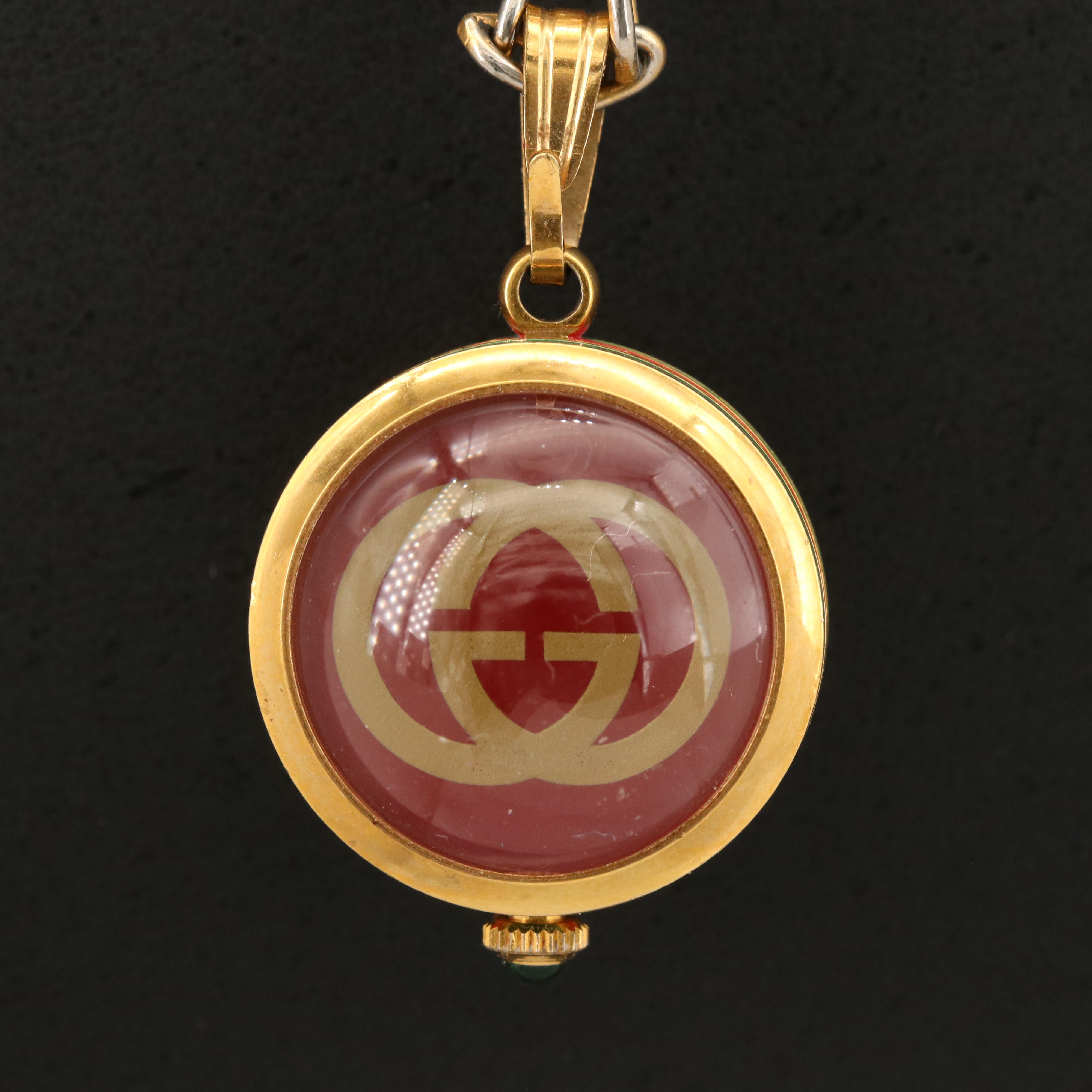 Vintage Gucci Boule Pendant Watch