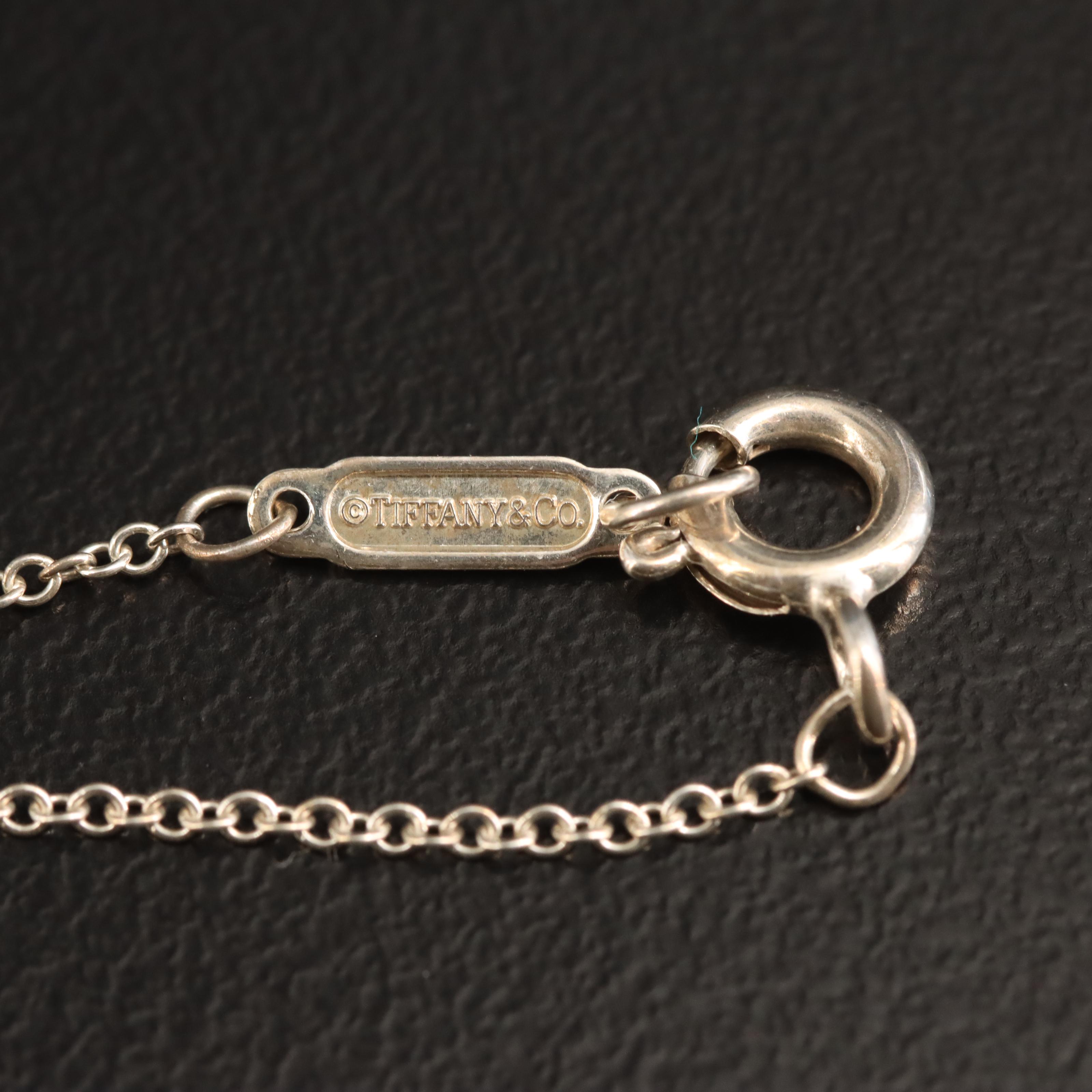 Tiffany & Co. Twist Knot Pendant Necklace