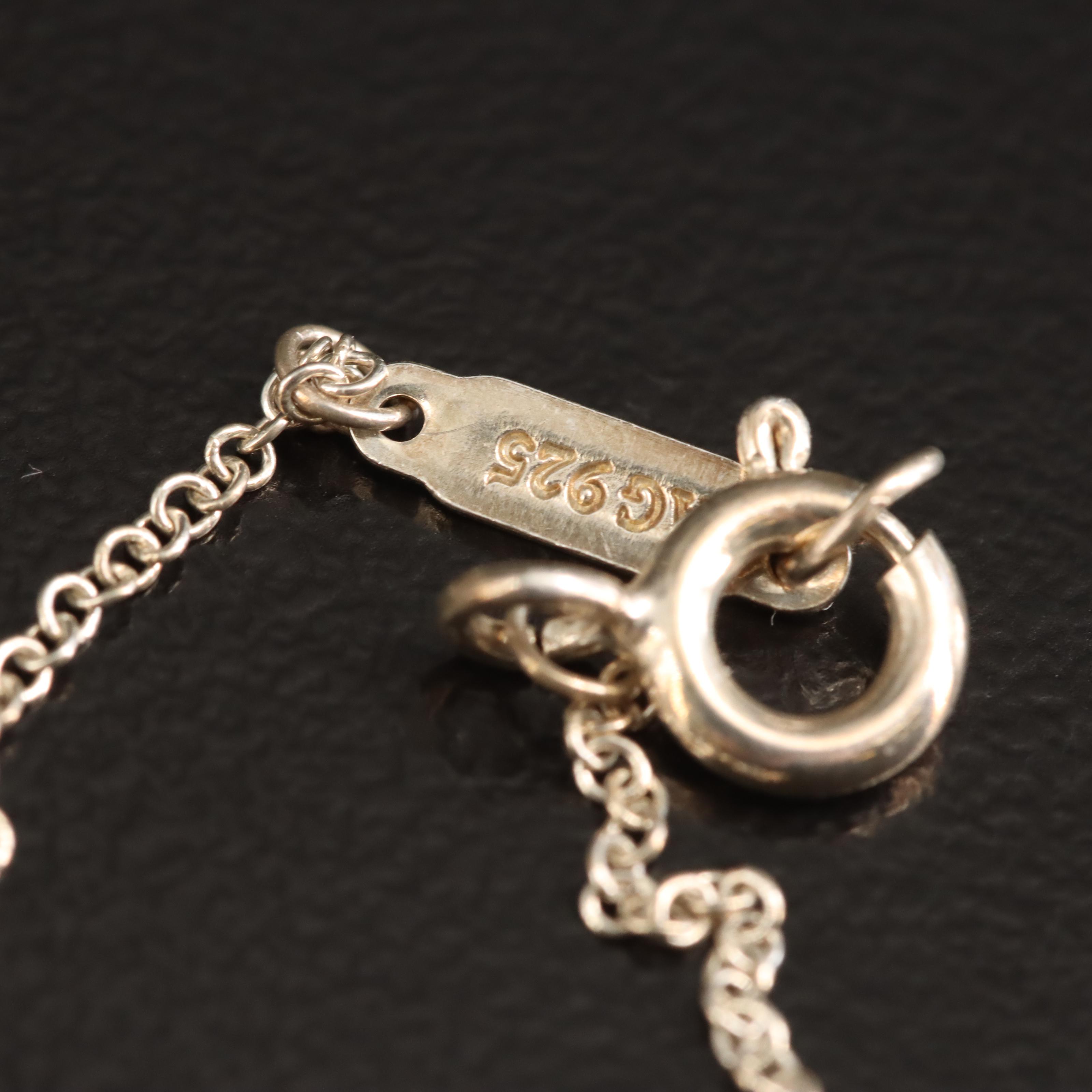 Tiffany & Co. Twist Knot Pendant Necklace