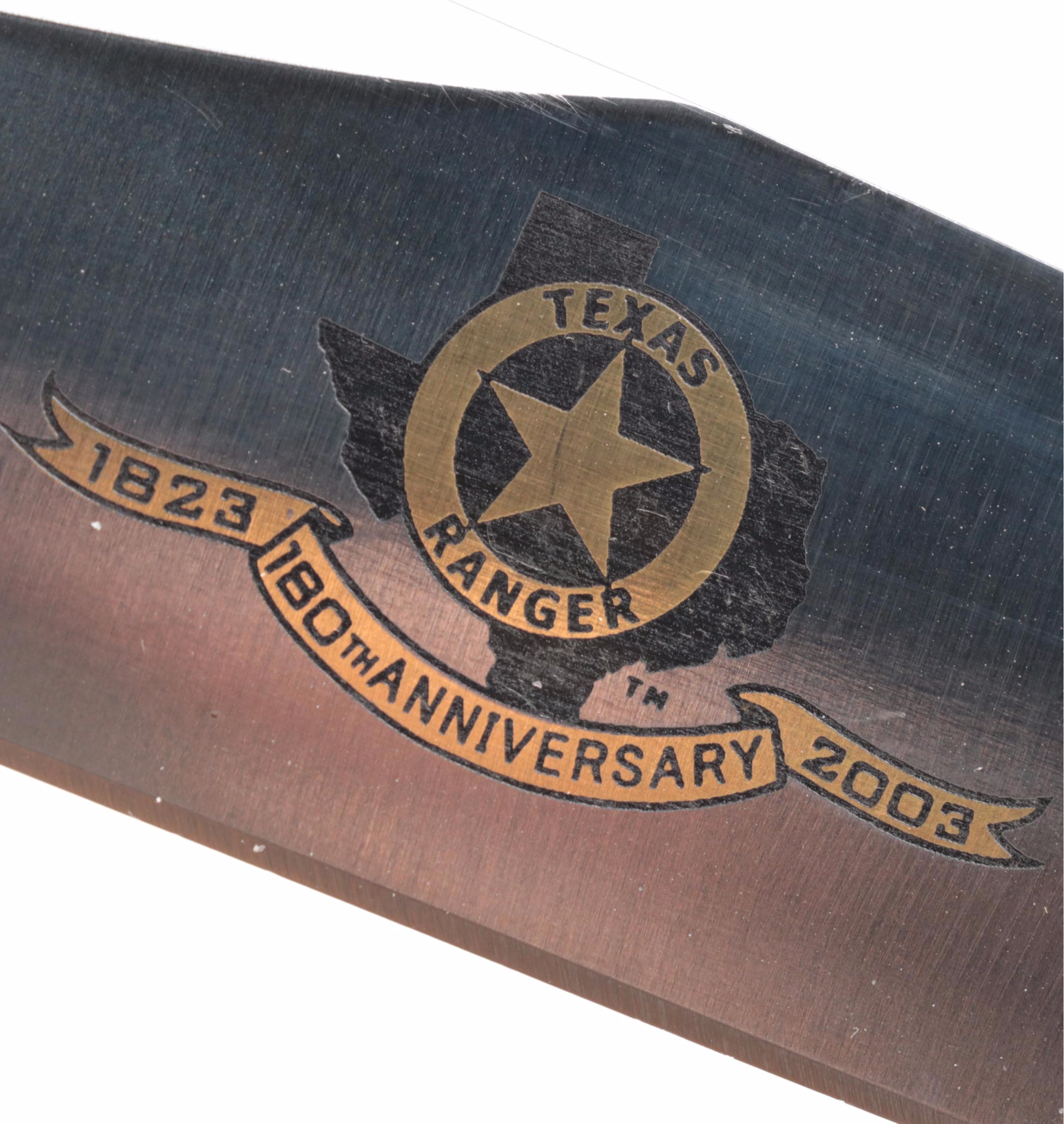 Stewart A. Taylor Bowie Knife, Other Fixed Blade Knives, Black Leather Scabbards