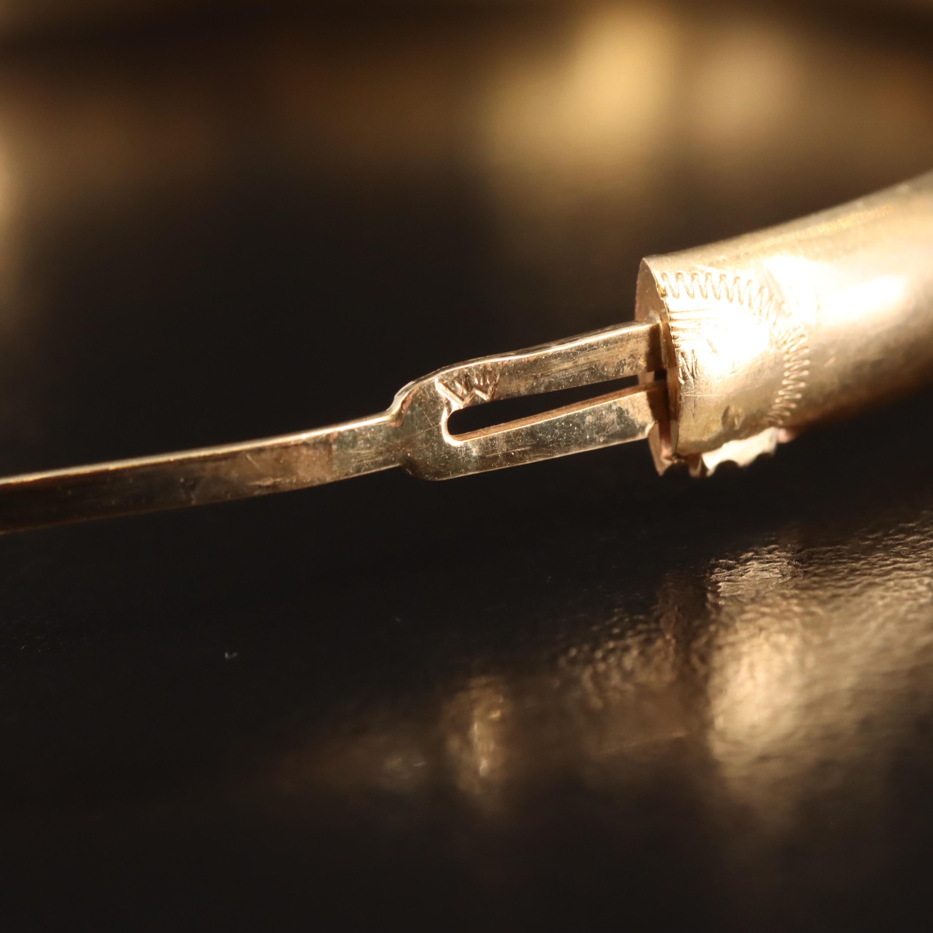 Bailey Banks & Biddle 14K Scrollwork Bangle