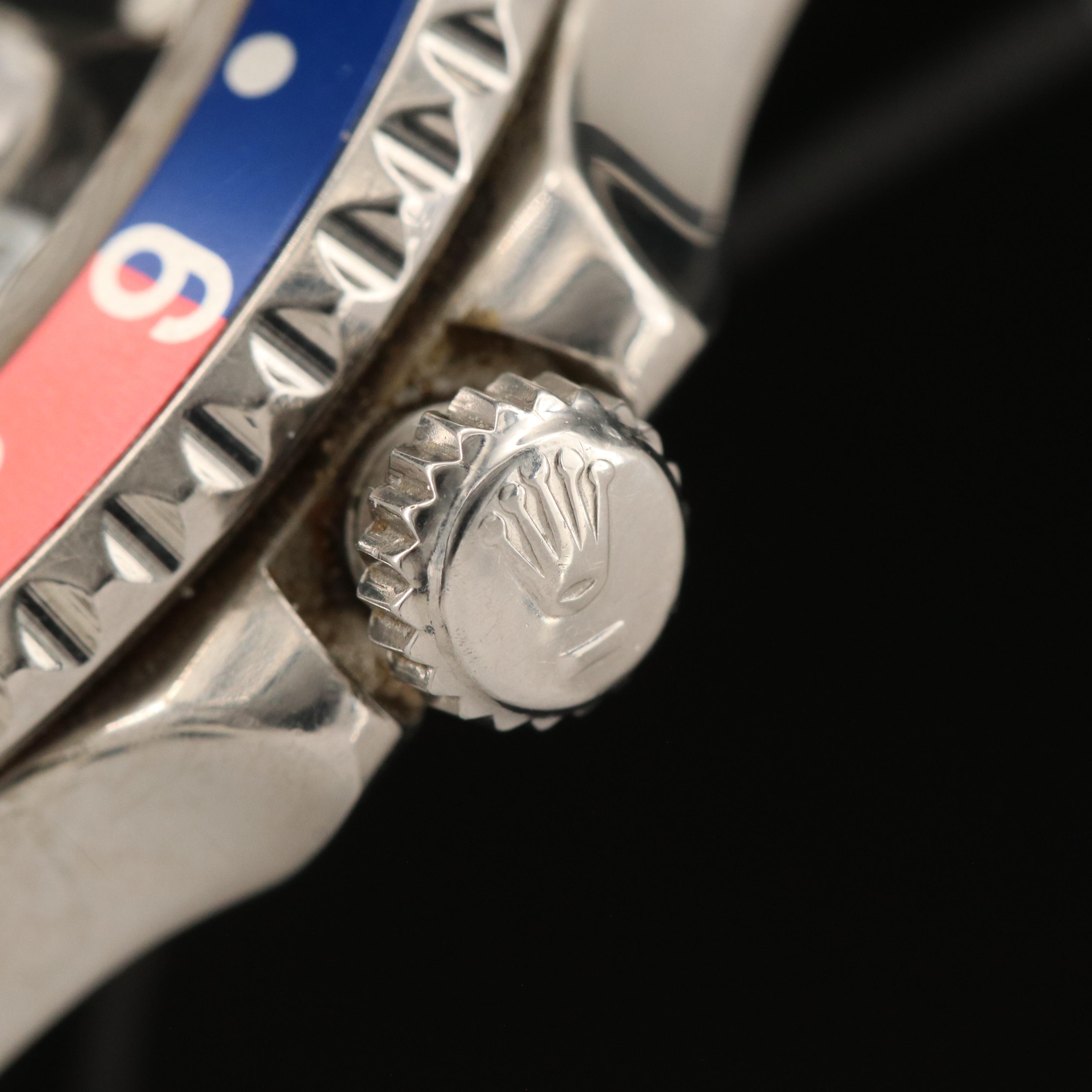 1990-91 Rolex GMT-Master II Pepsi Bezel Watch