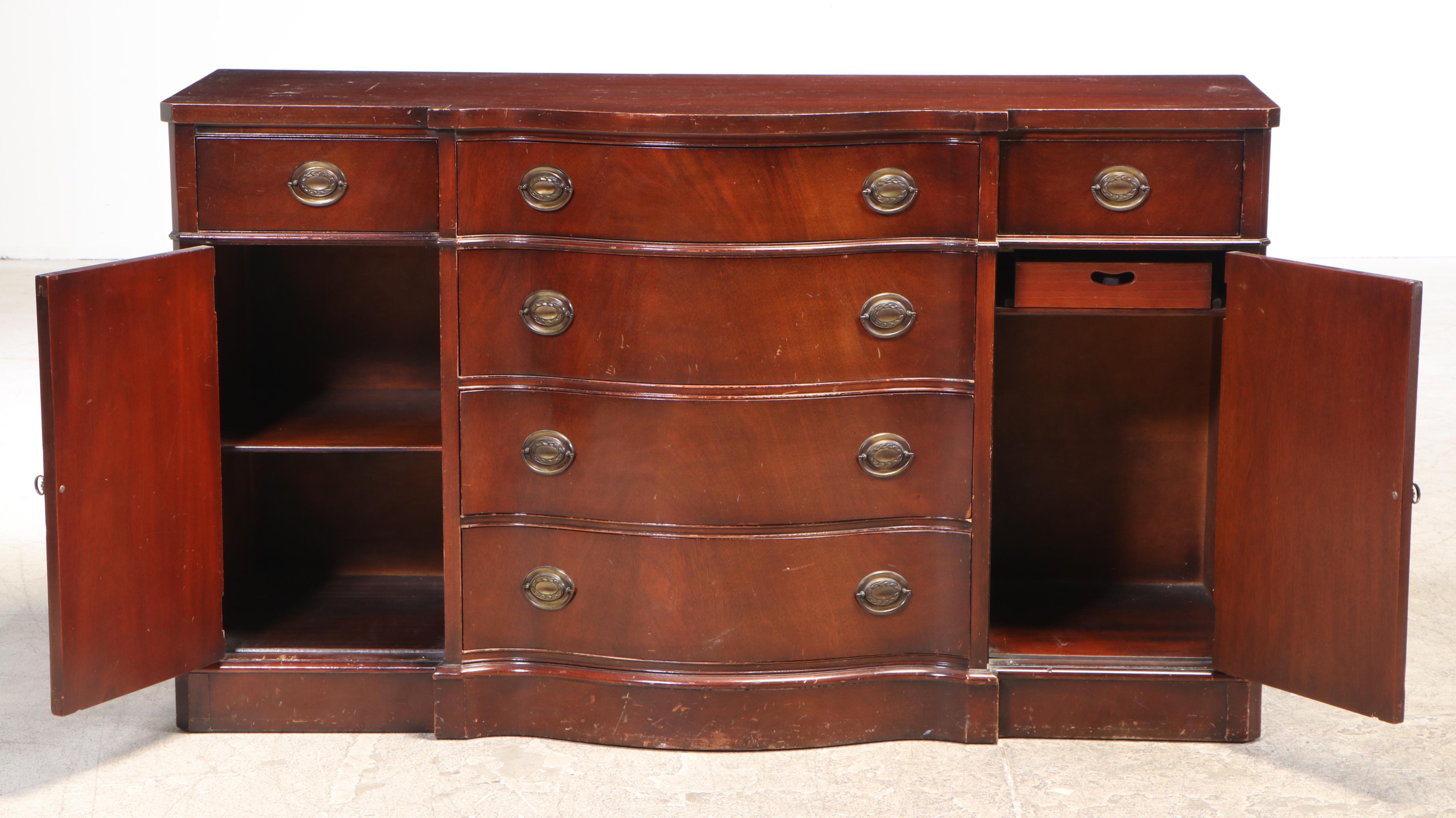 Drexel "New Travis Court" Hepplewhite Style Mahogany Buffet