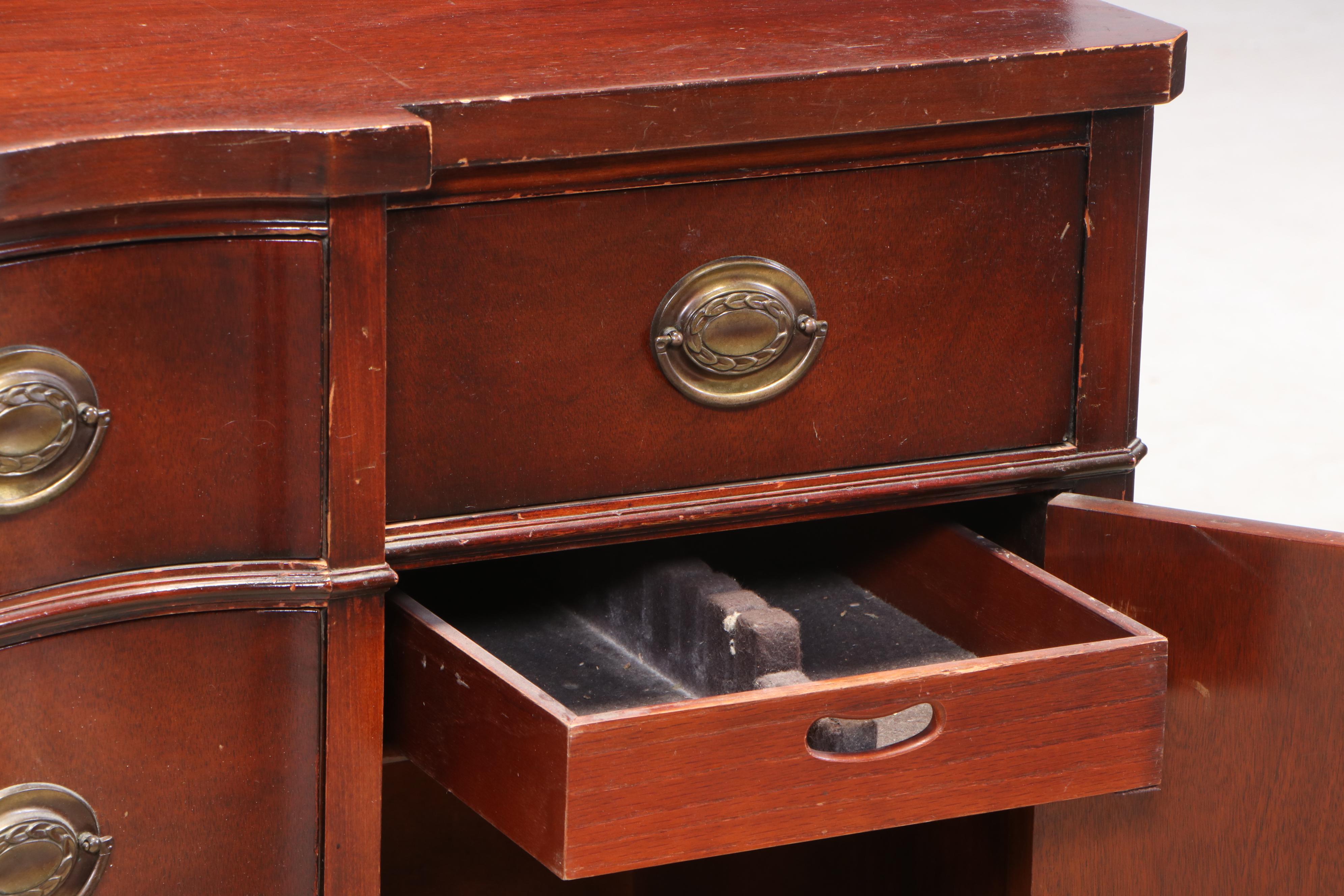 Drexel "New Travis Court" Hepplewhite Style Mahogany Buffet