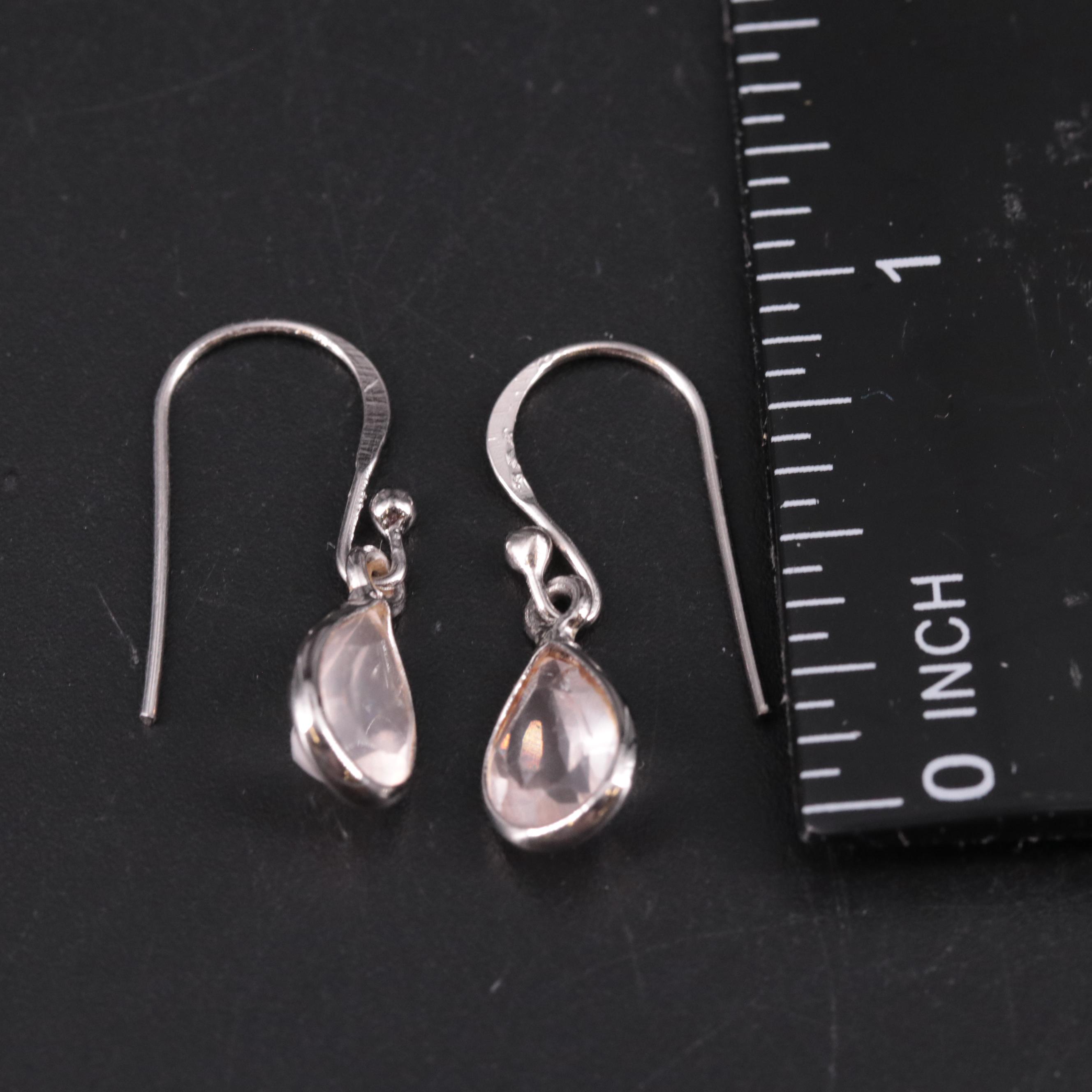 Sterling Silver Gemstone Earrings