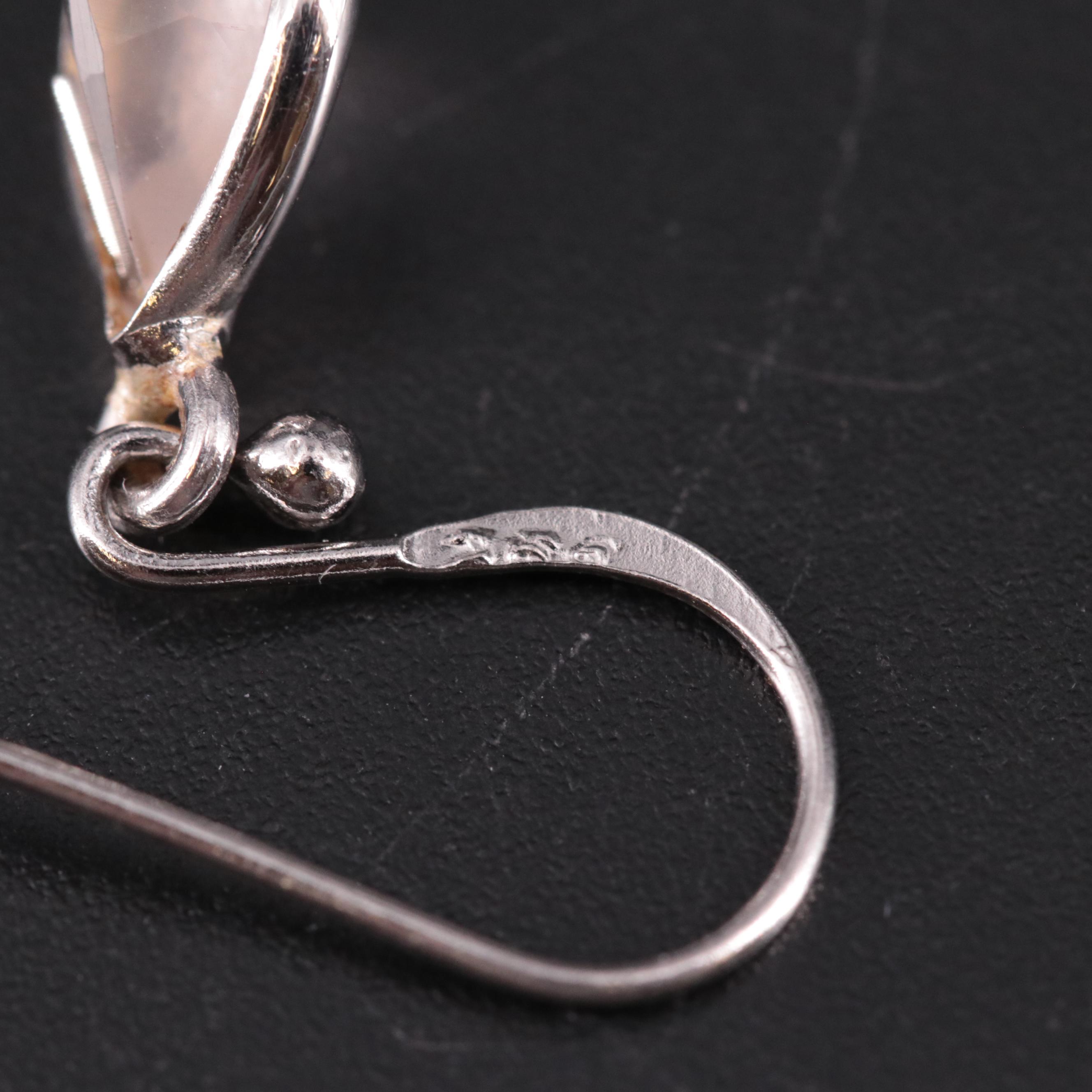 Sterling Silver Gemstone Earrings