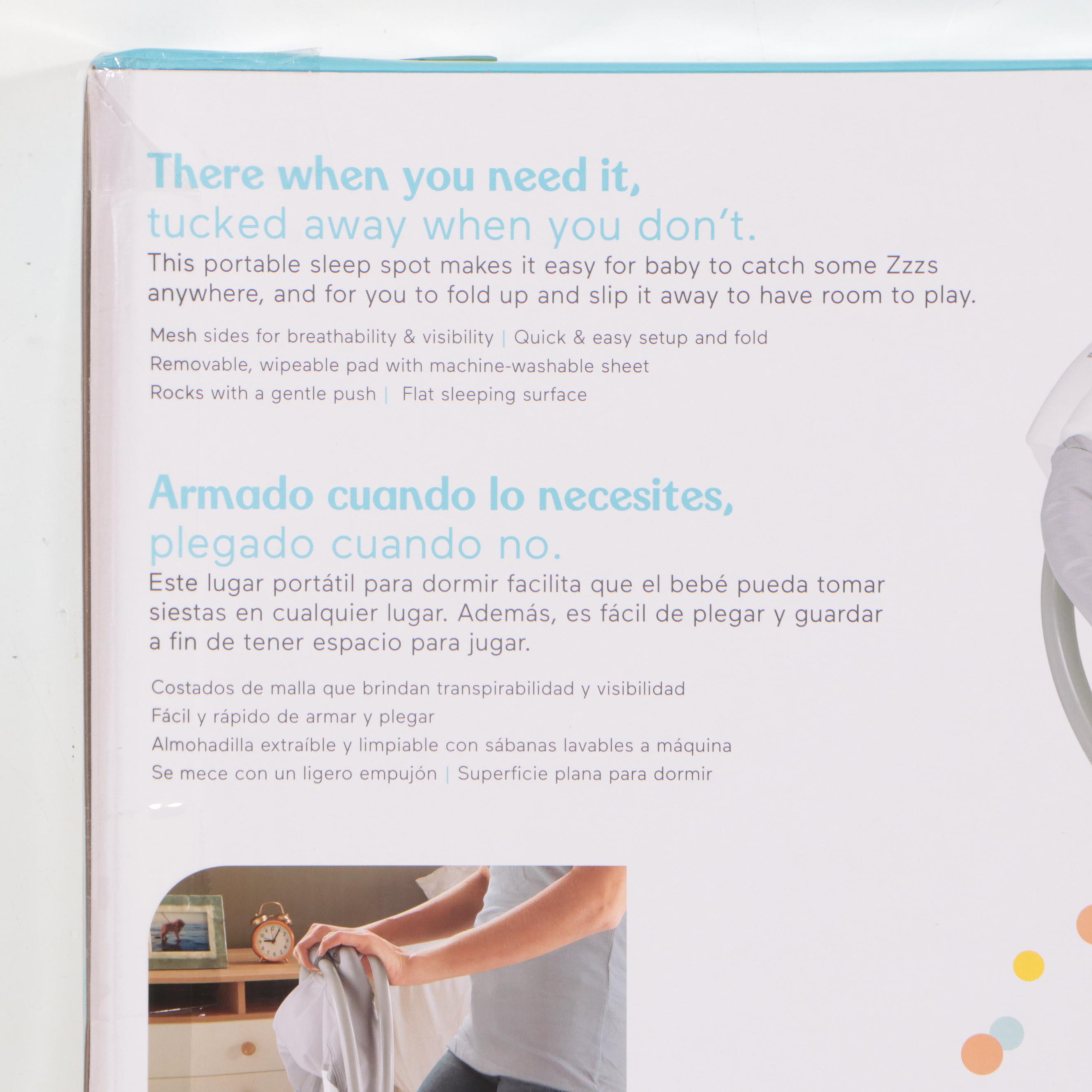 Fisher-Price Soothing View Folding Bassinet