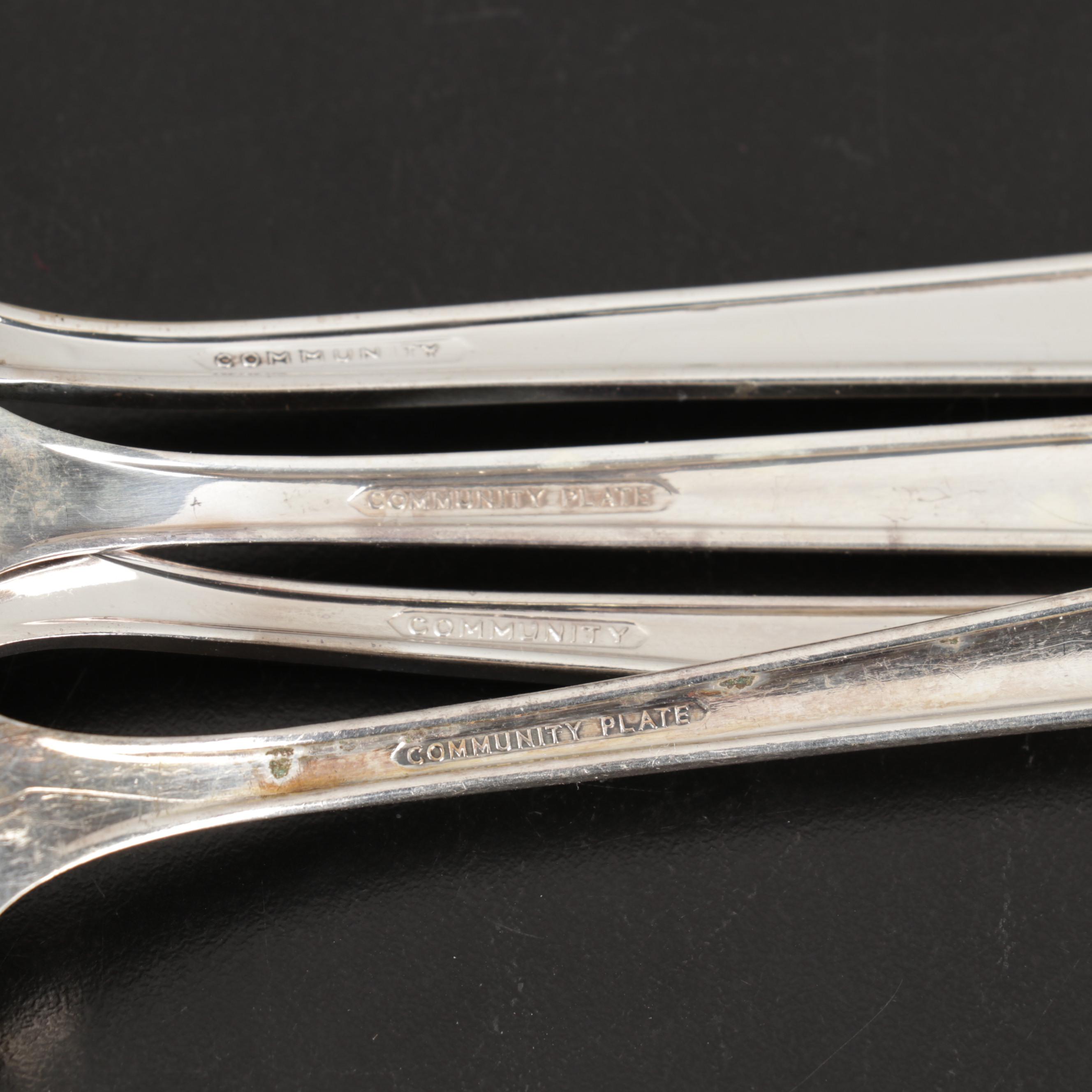 Community Silver Plate "Milady" Flatware and Utensils