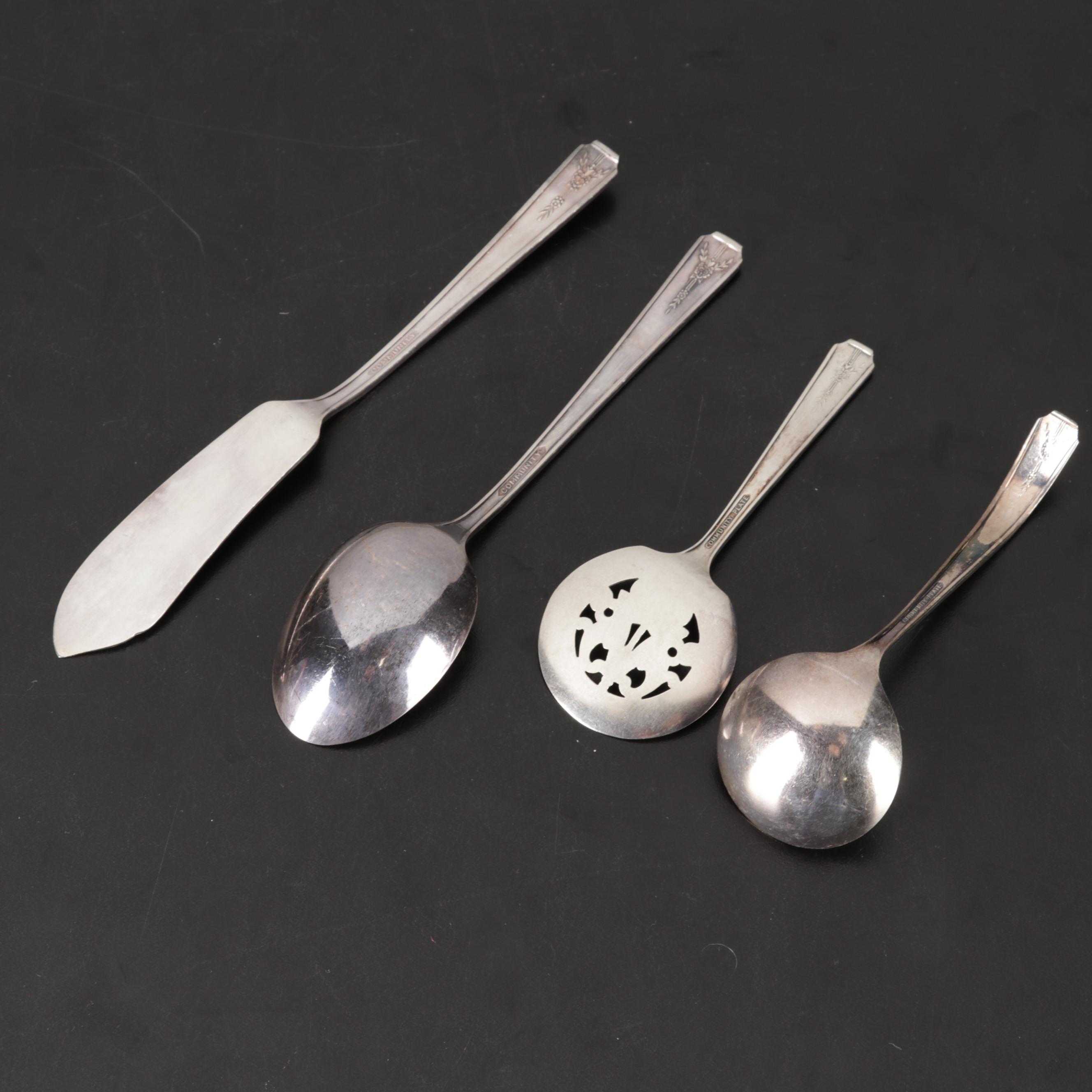 Community Silver Plate "Milady" Flatware and Utensils