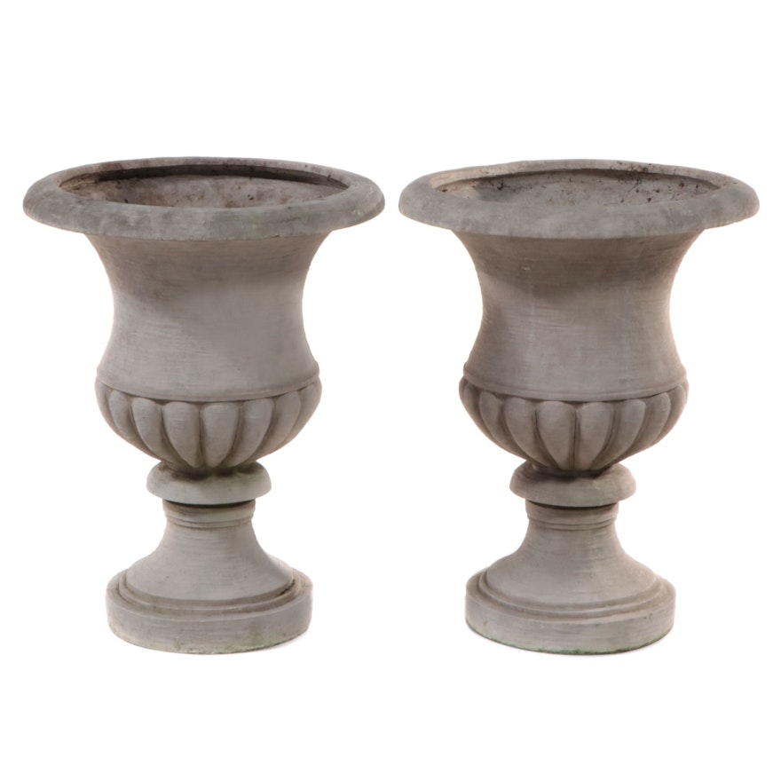 Neoclassical Style Planter Urns