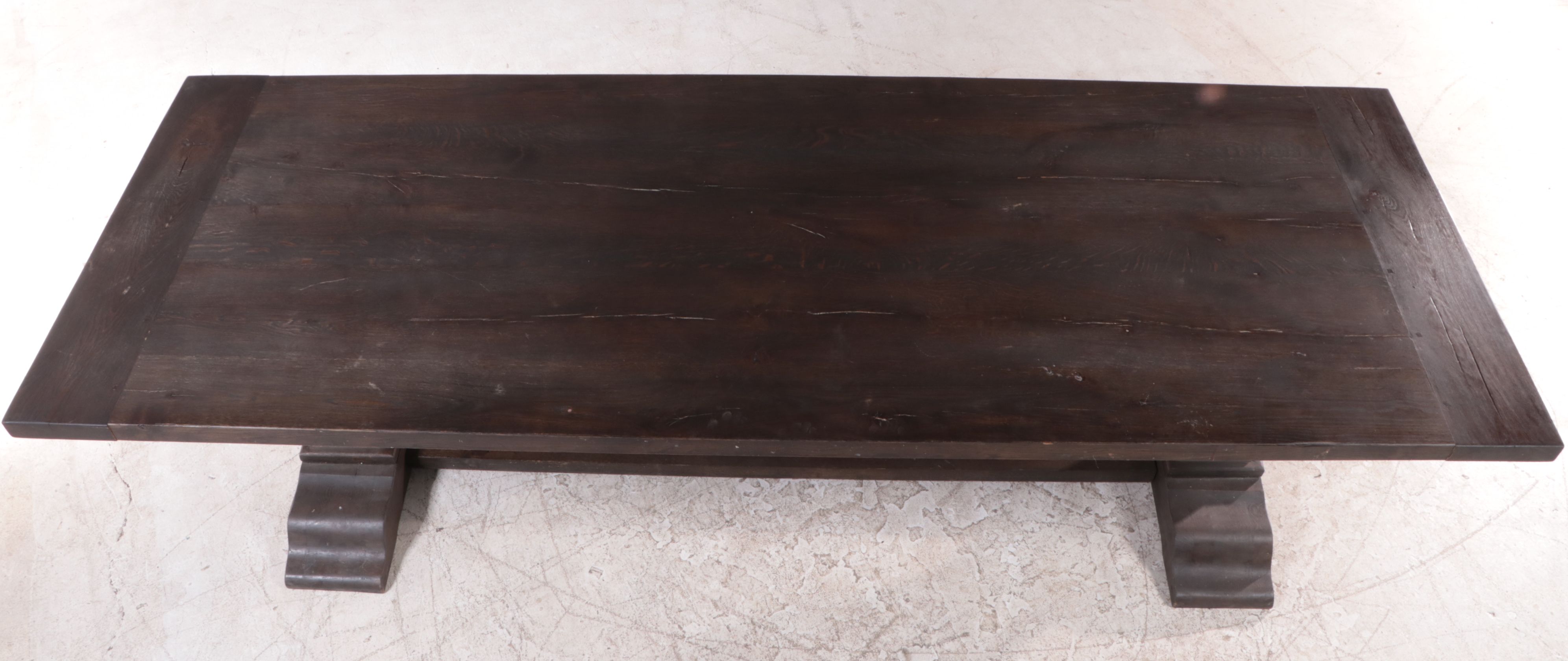 Pottery Barn "Banks" Oak Extending Dining Table