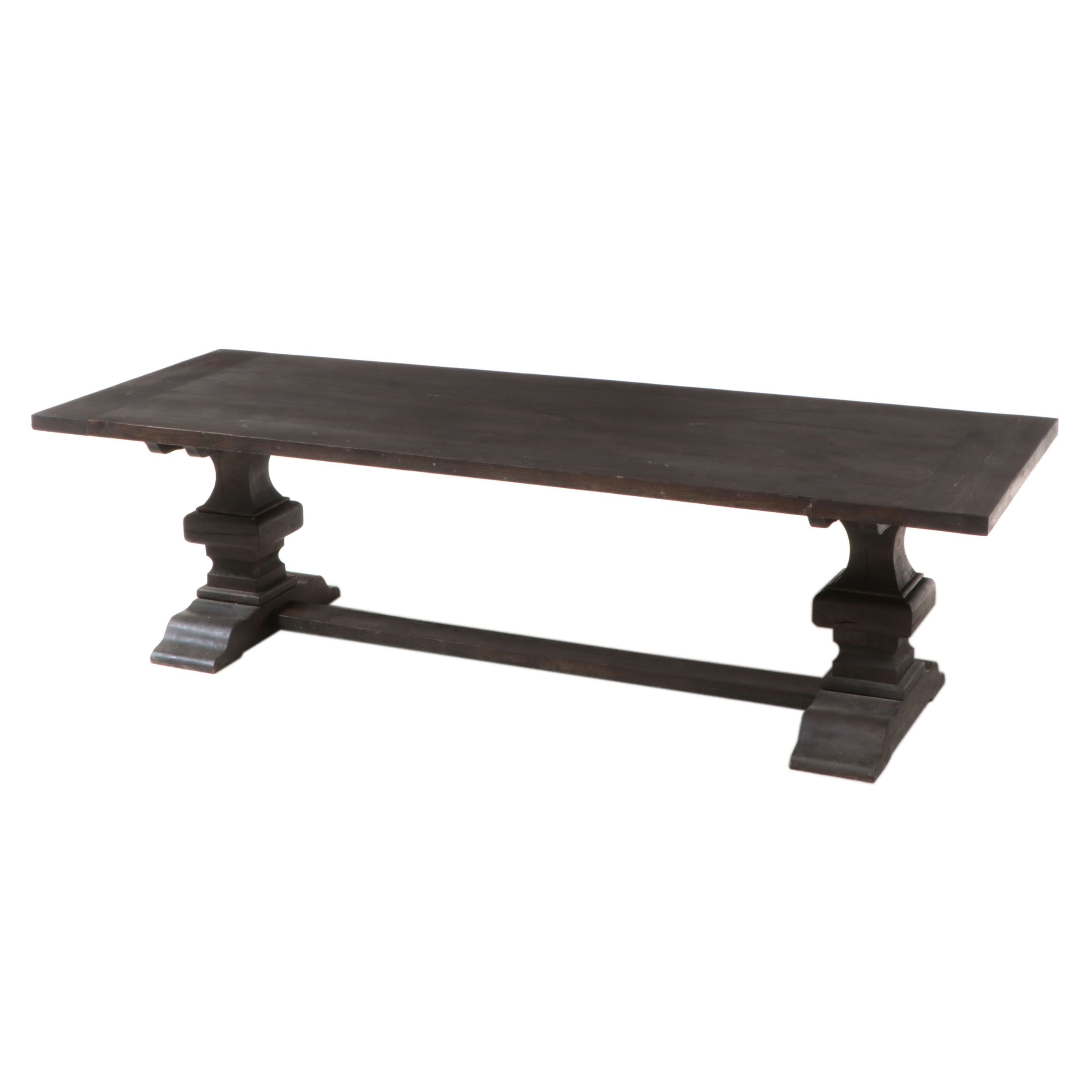 Pottery Barn "Banks" Oak Extending Dining Table