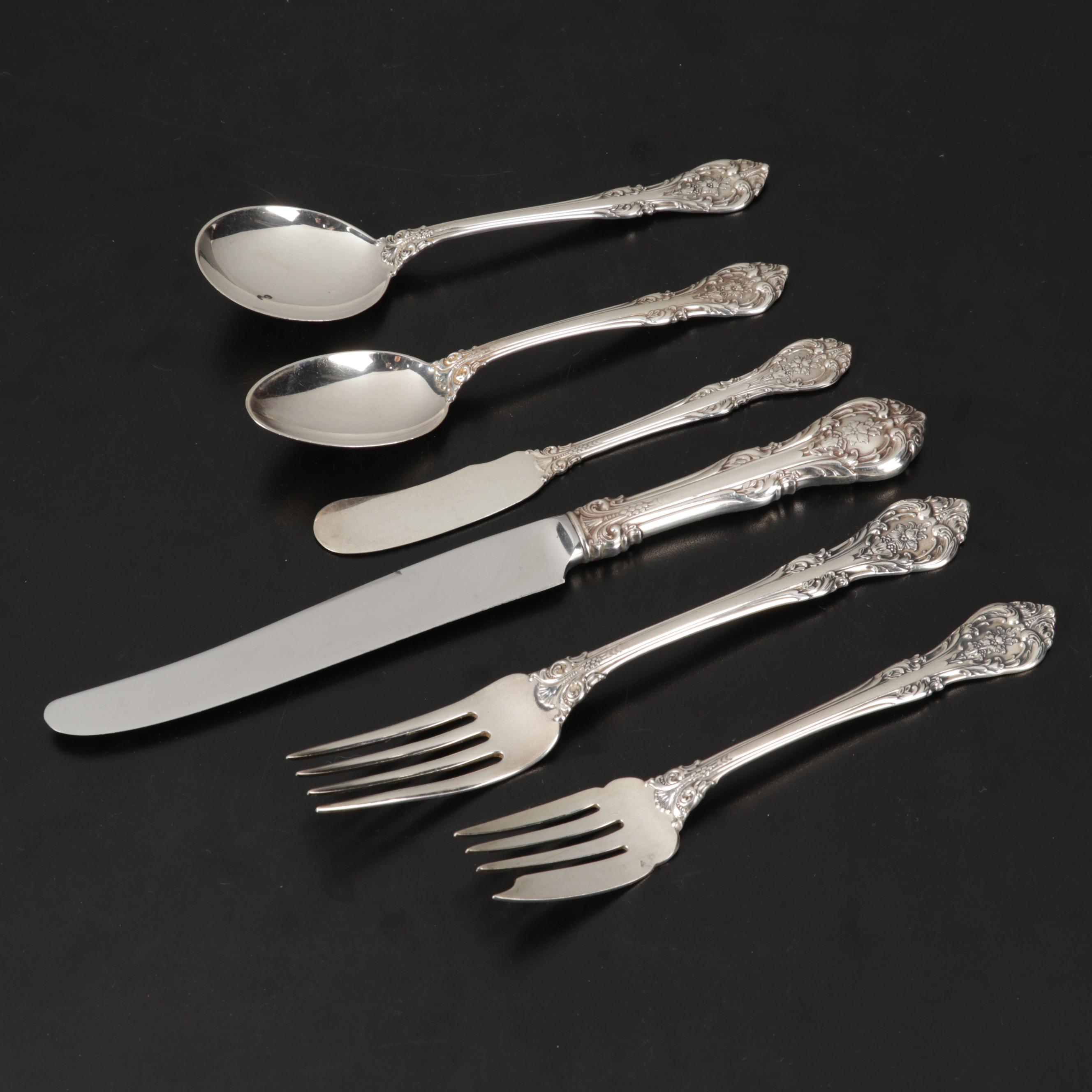 Gorham "King Edward" Sterling Silver Flatware Set