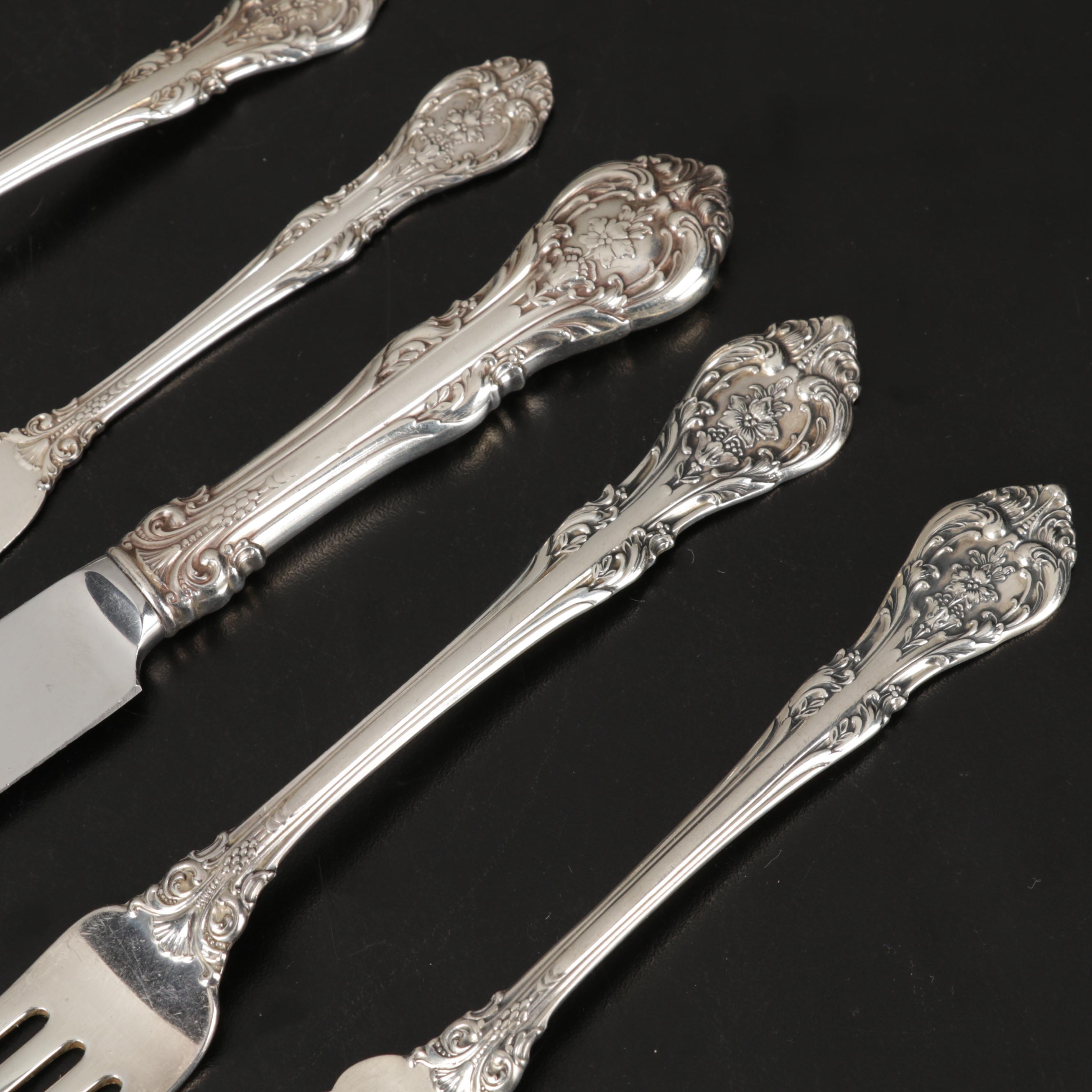 Gorham "King Edward" Sterling Silver Flatware Set