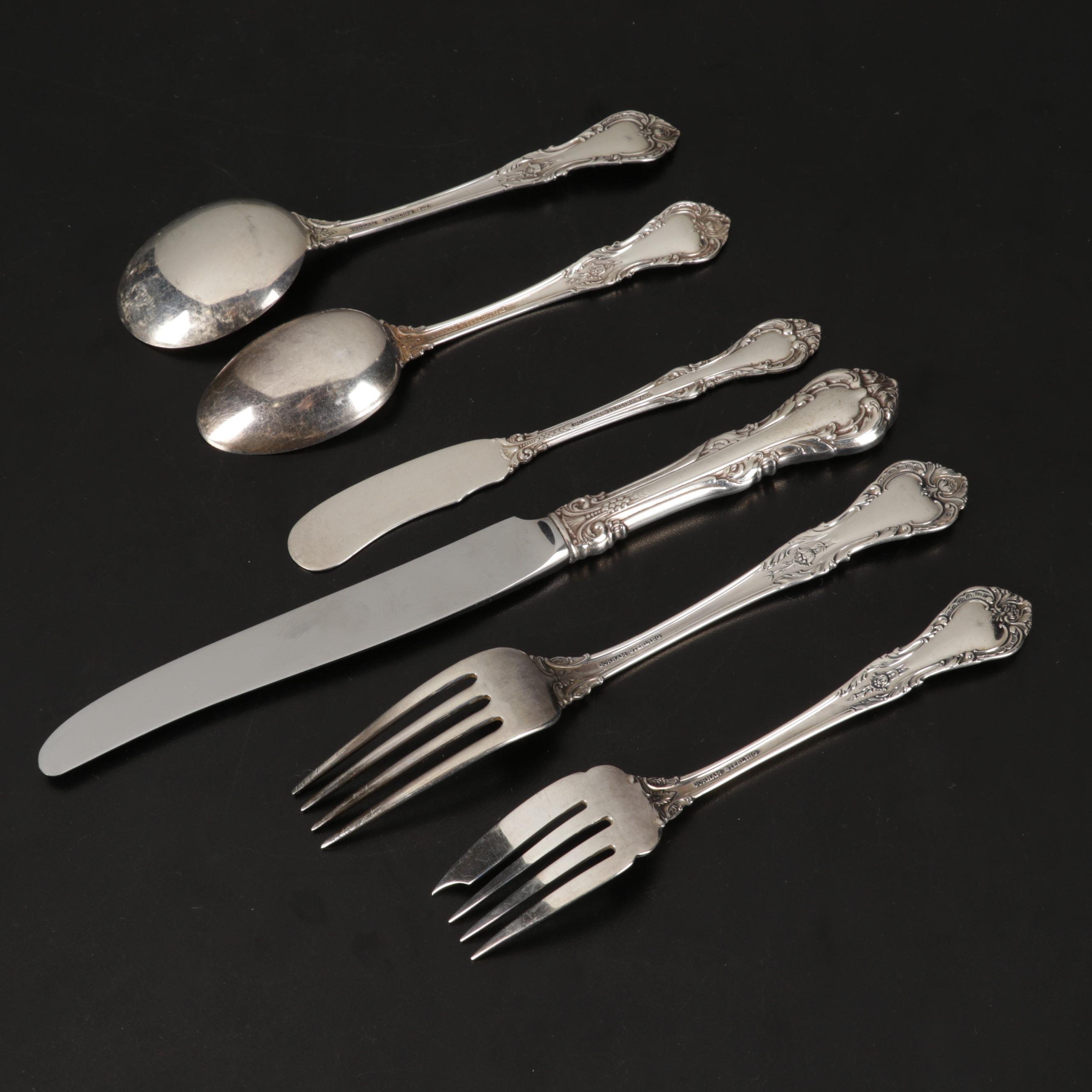 Gorham "King Edward" Sterling Silver Flatware Set