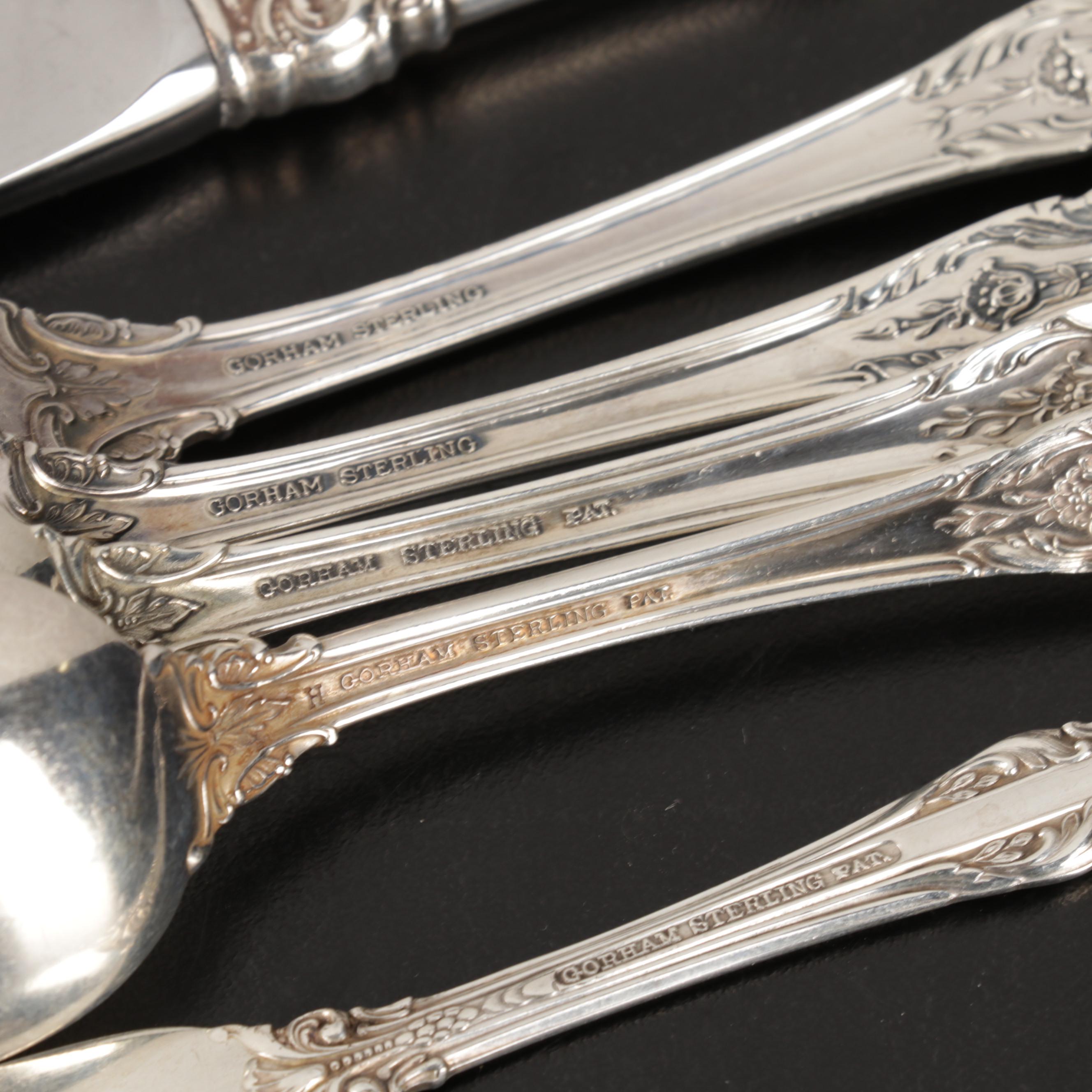 Gorham "King Edward" Sterling Silver Flatware Set