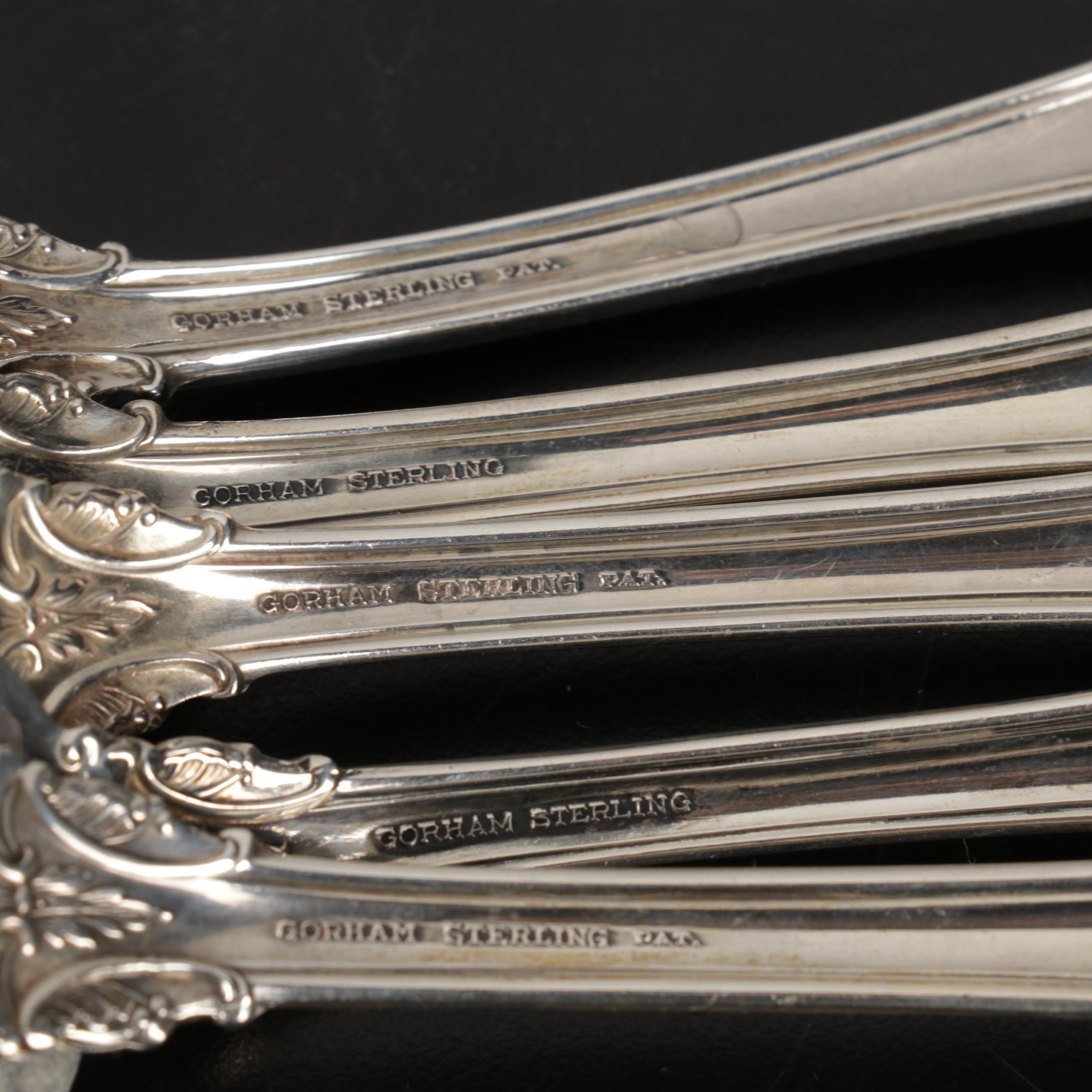 Gorham "King Edward" Sterling Silver Flatware Set