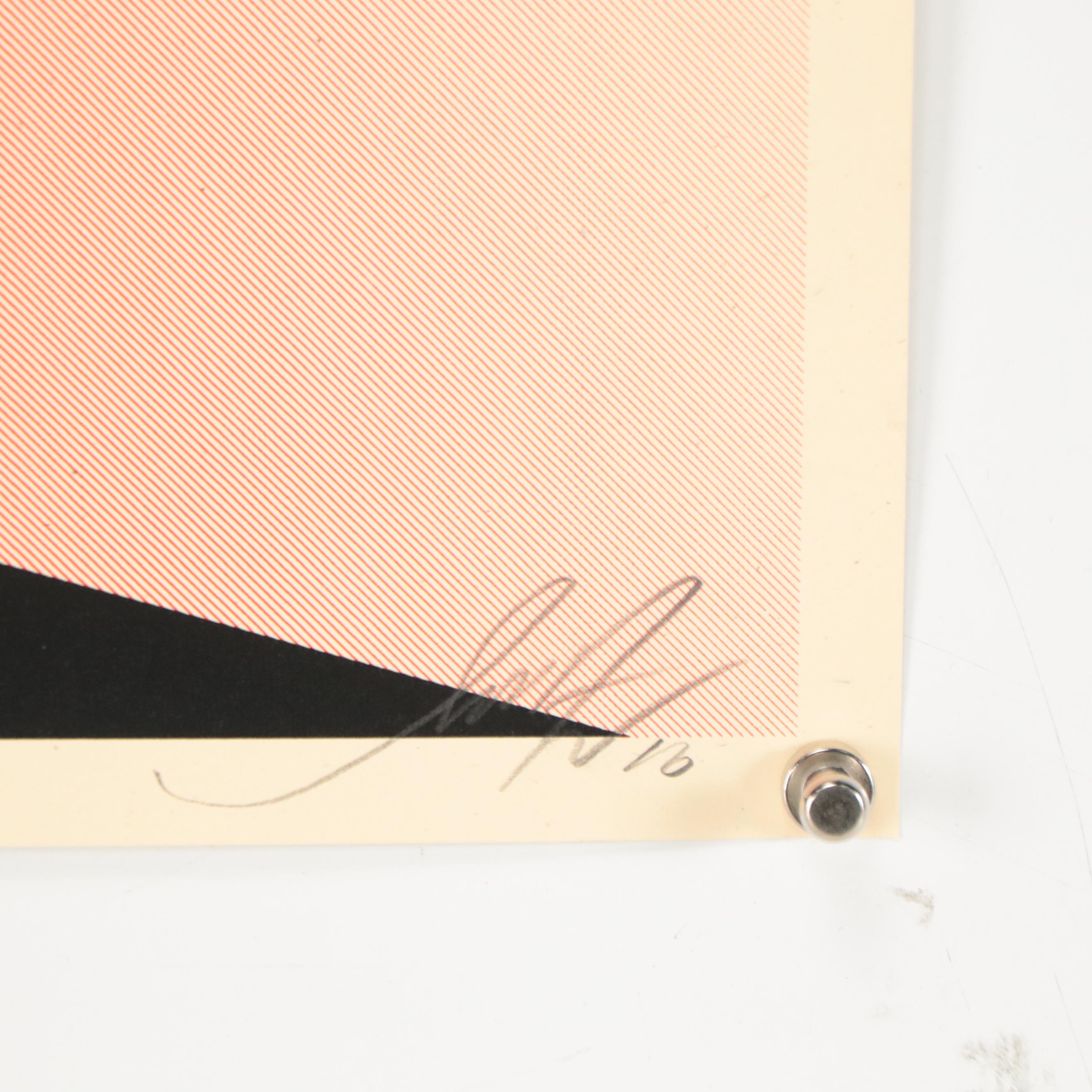 Shepard Fairey Serigraph "Jealous Cowards, Try To Control, Rise Above," 2010