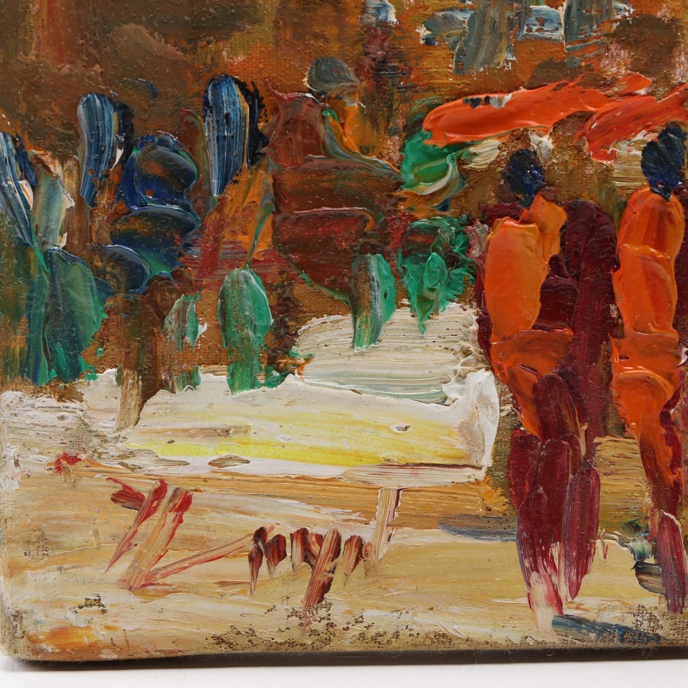 Impressionist Style Oil Painting