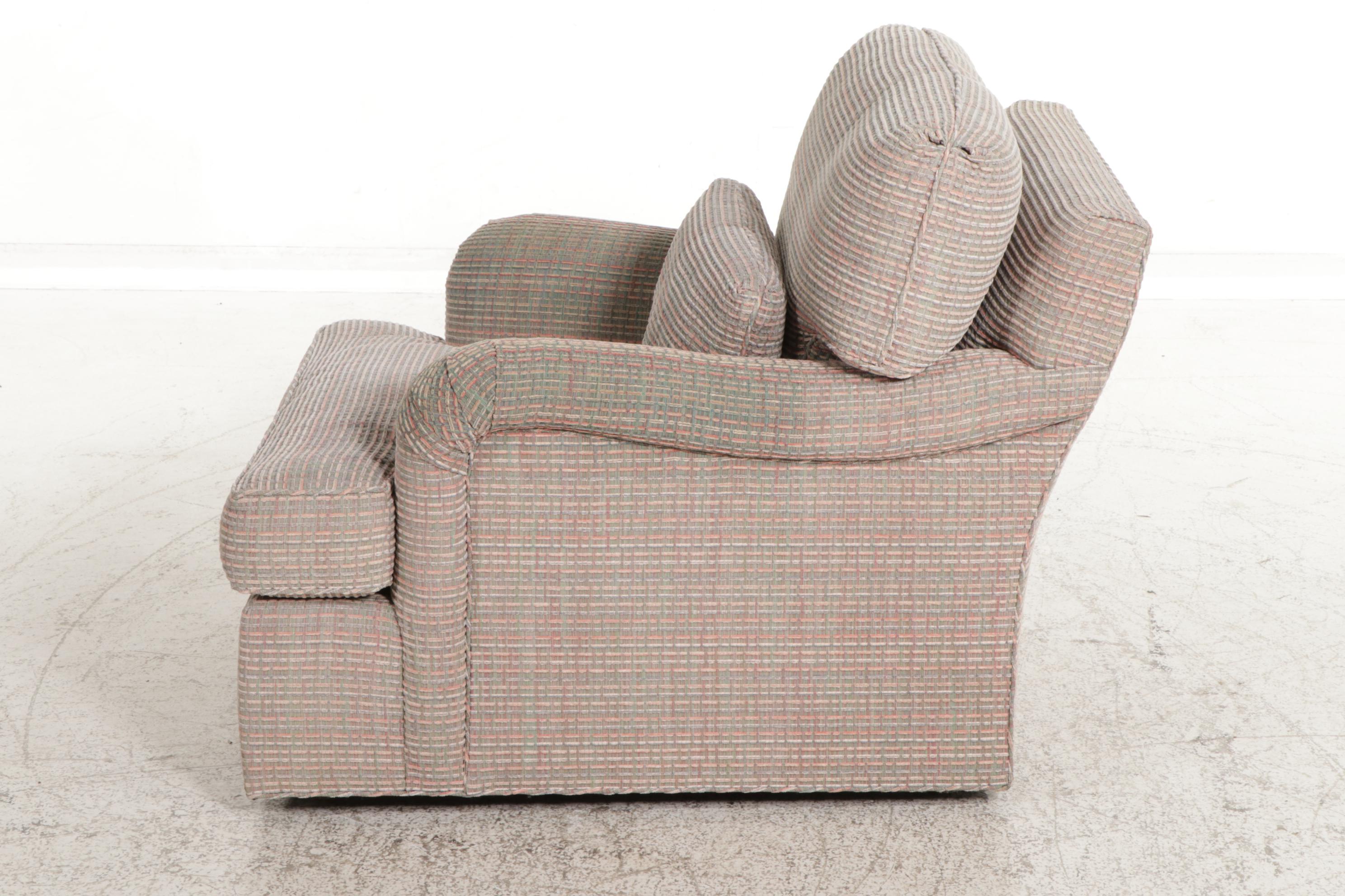 Baker Furniture Upholstered Armchair, Late 20th to 21st Century