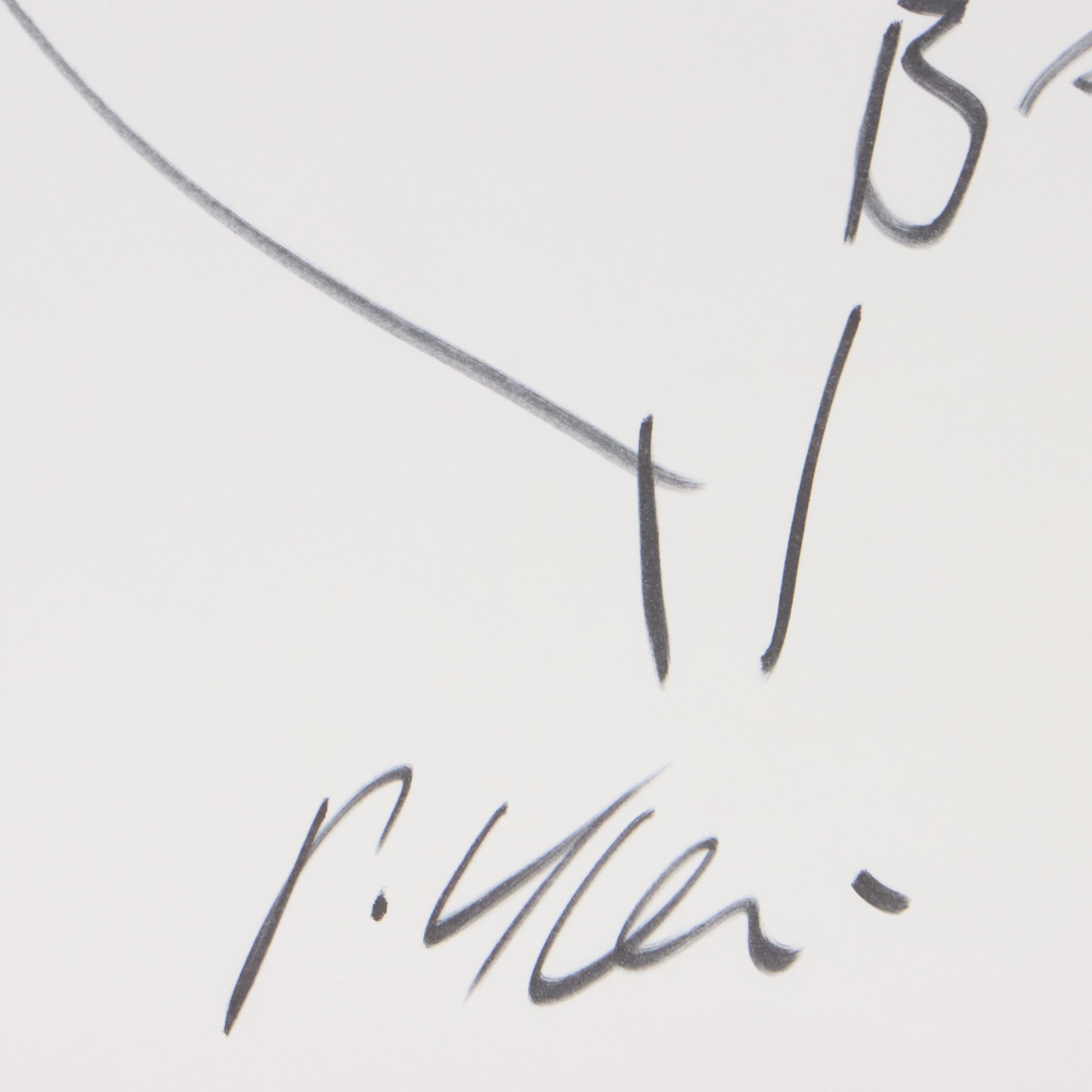 Peter Keil Portrait Ink Drawings